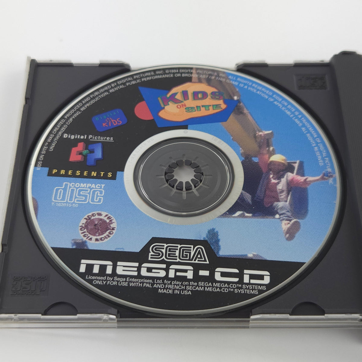 Sega Mega-CD Spiel Kids on Site MCD PAL OVP Retrofans