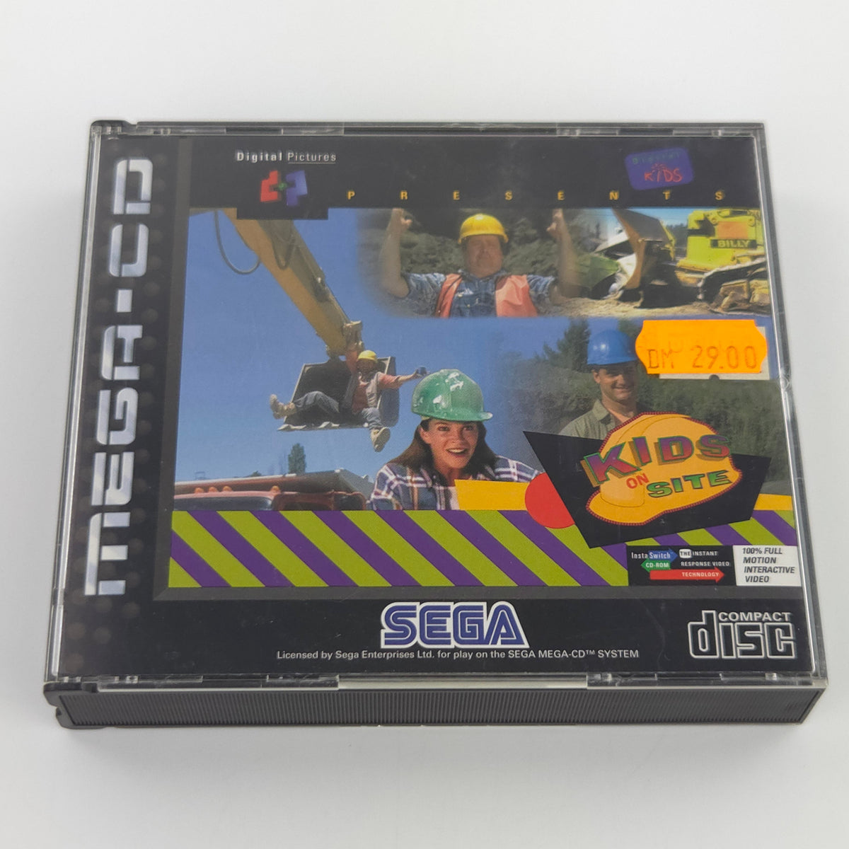 Sega Mega-CD Spiel Kids on Site MCD PAL OVP Retrofans