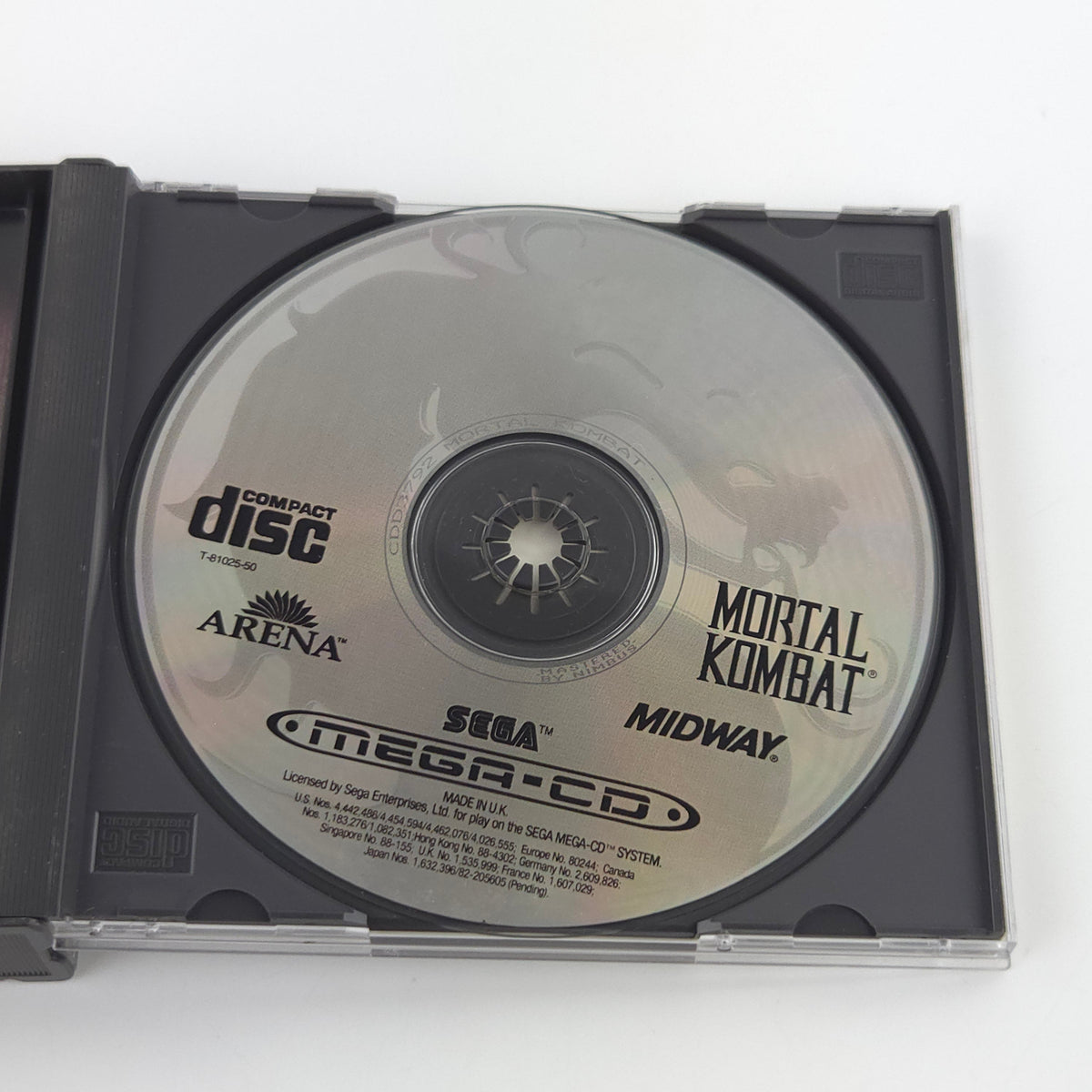 Sega Mega-CD Spiel – Mortal Kombat (PAL OVP)