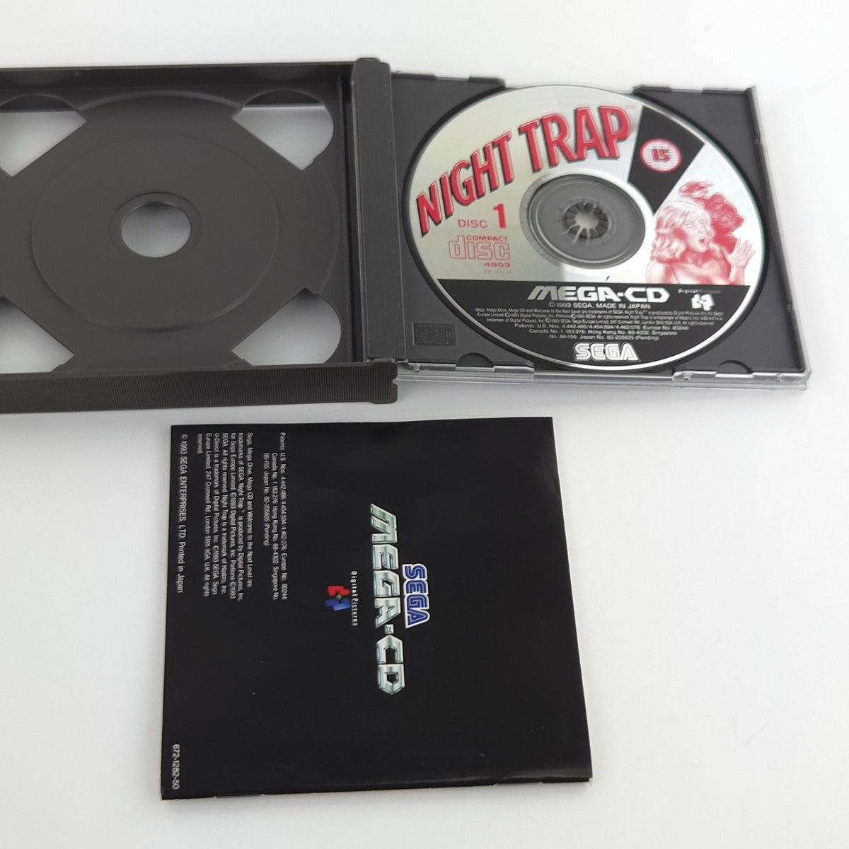 Sega Mega-CD Spiel Night Trap MCD OVP PAL EUR