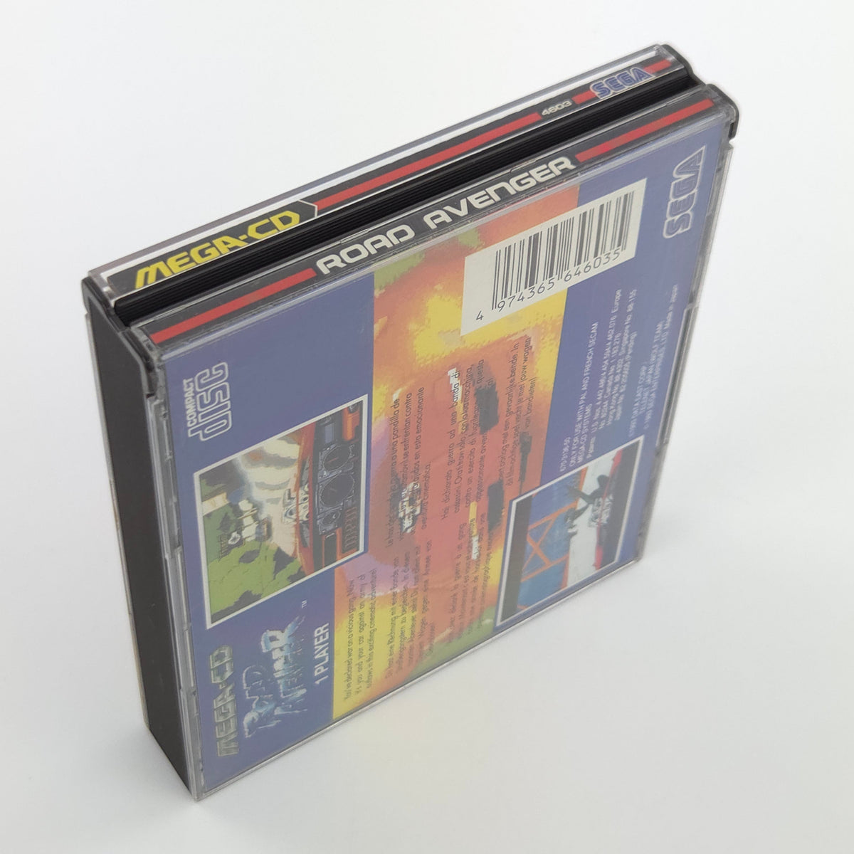 Sega Mega-CD Spiel Road Avenger MCD OVP PAL EUR MD