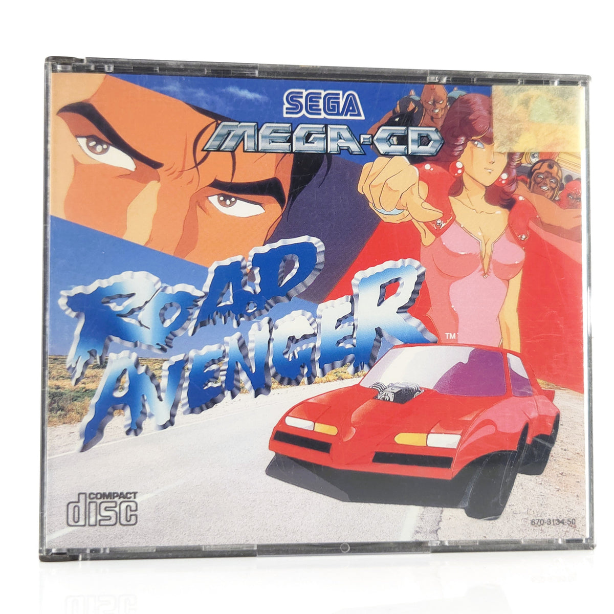 Sega Mega-CD Spiel Road Avenger MCD OVP PAL EUR MD