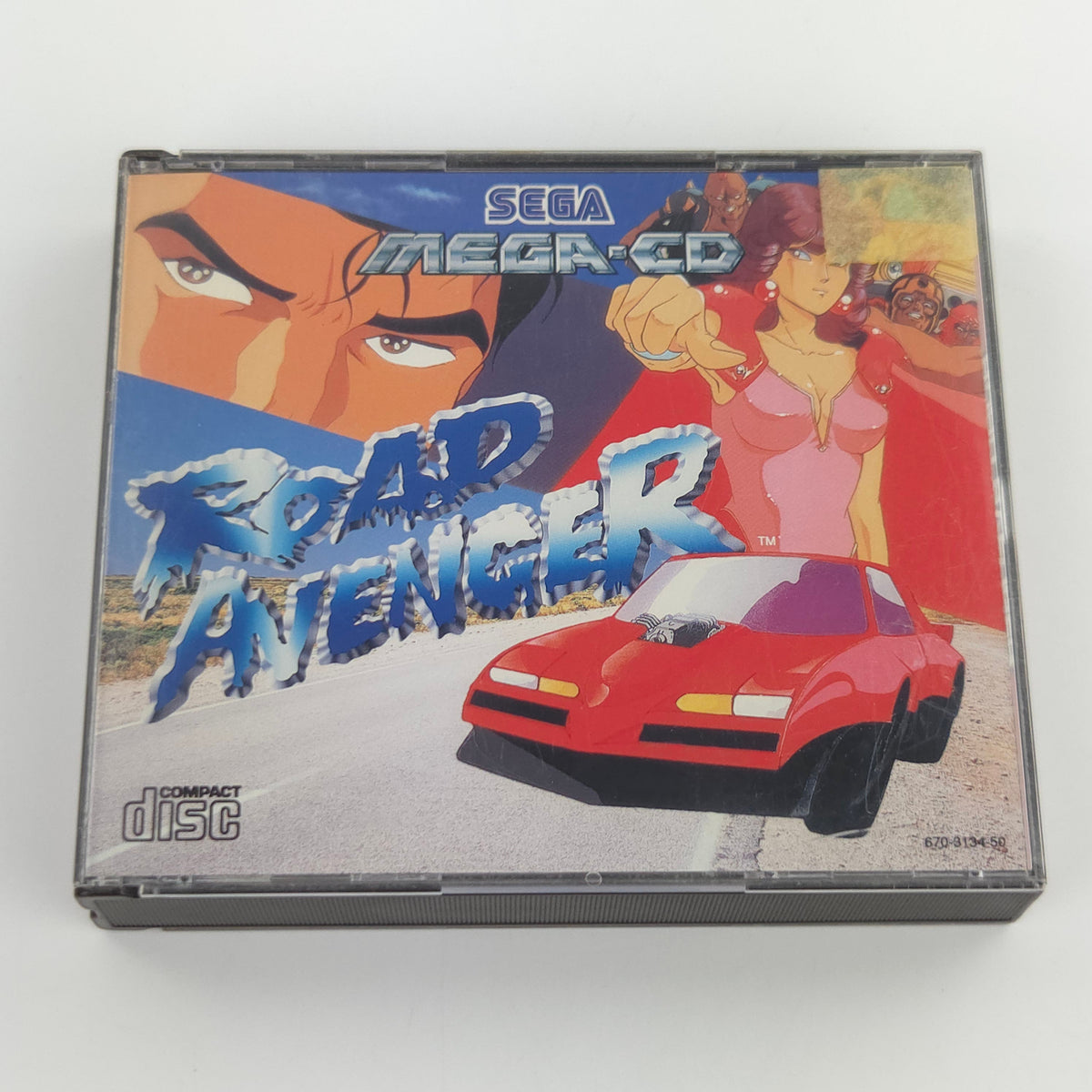 Sega Mega-CD Spiel Road Avenger MCD OVP PAL EUR MD