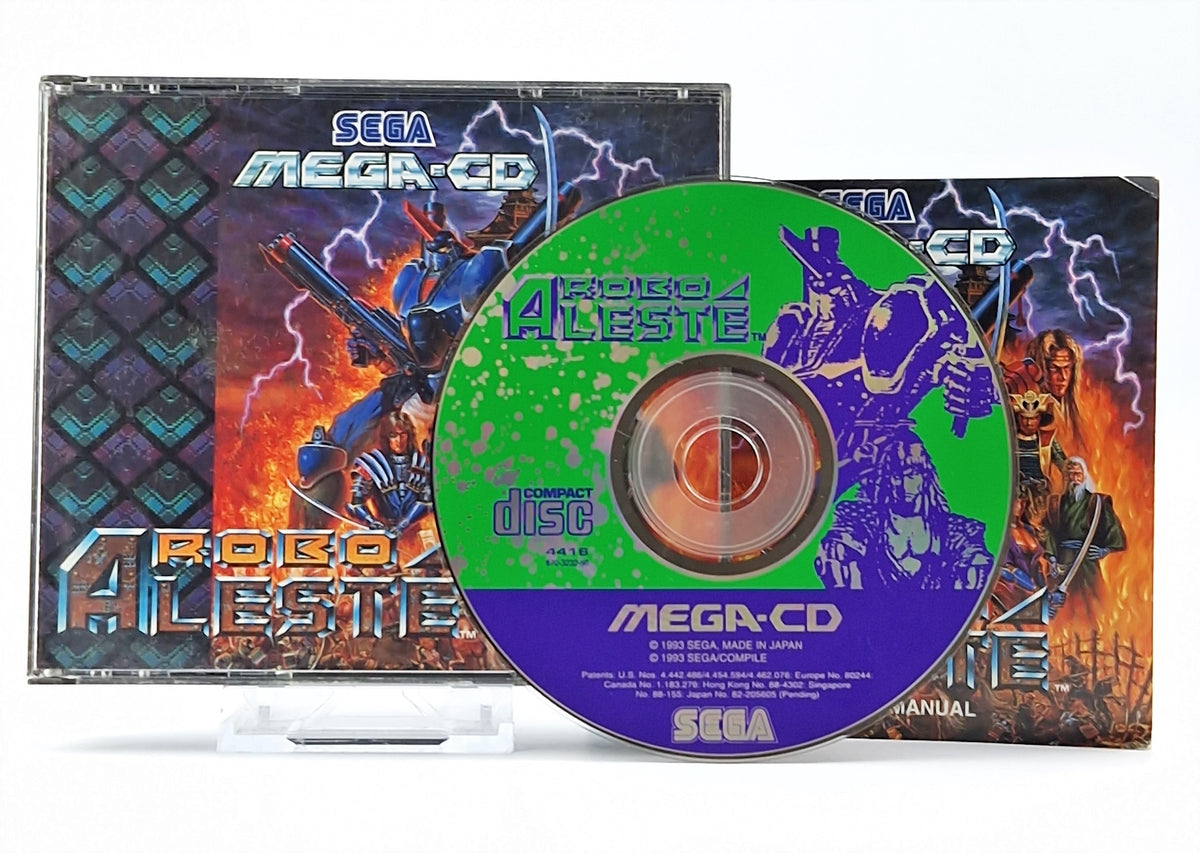 Sega Mega CD Spiel – Robo Aleste OVP PAL CIB