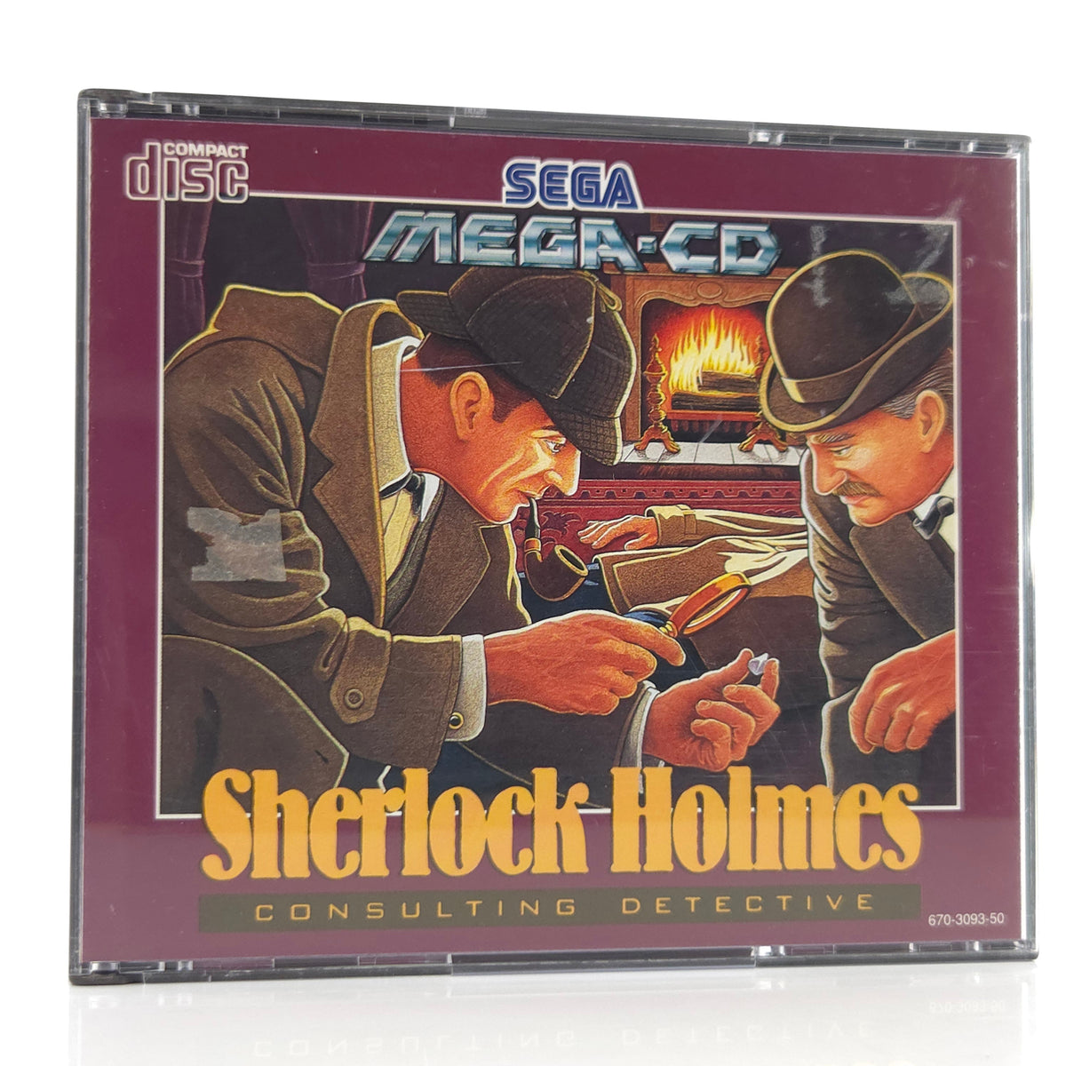 Sega Mega CD Spiel Sherlock Holmes MCD OVP PAL EUR