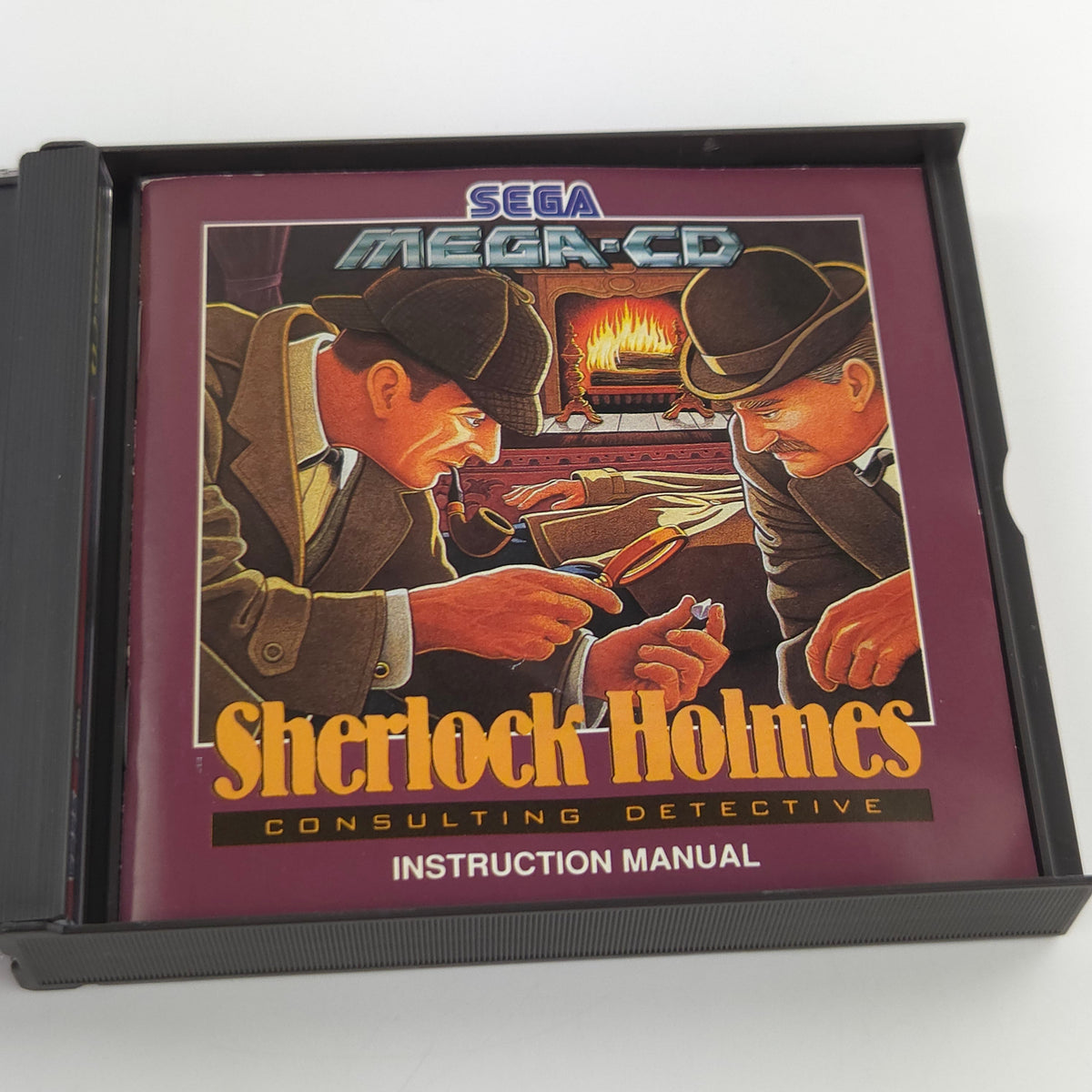 Sega Mega CD Spiel Sherlock Holmes MCD OVP PAL EUR
