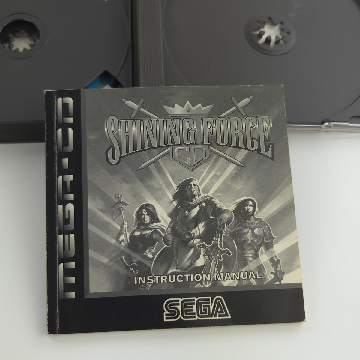 Sega Mega-CD Spiel – Shining Force CD (PAL OVP CIB)