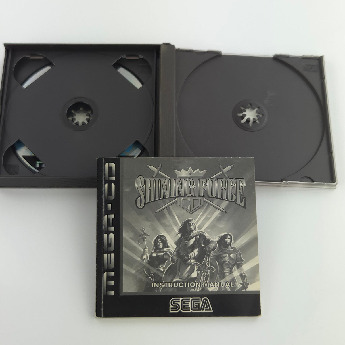 Sega Mega-CD Spiel – Shining Force CD (PAL OVP CIB)