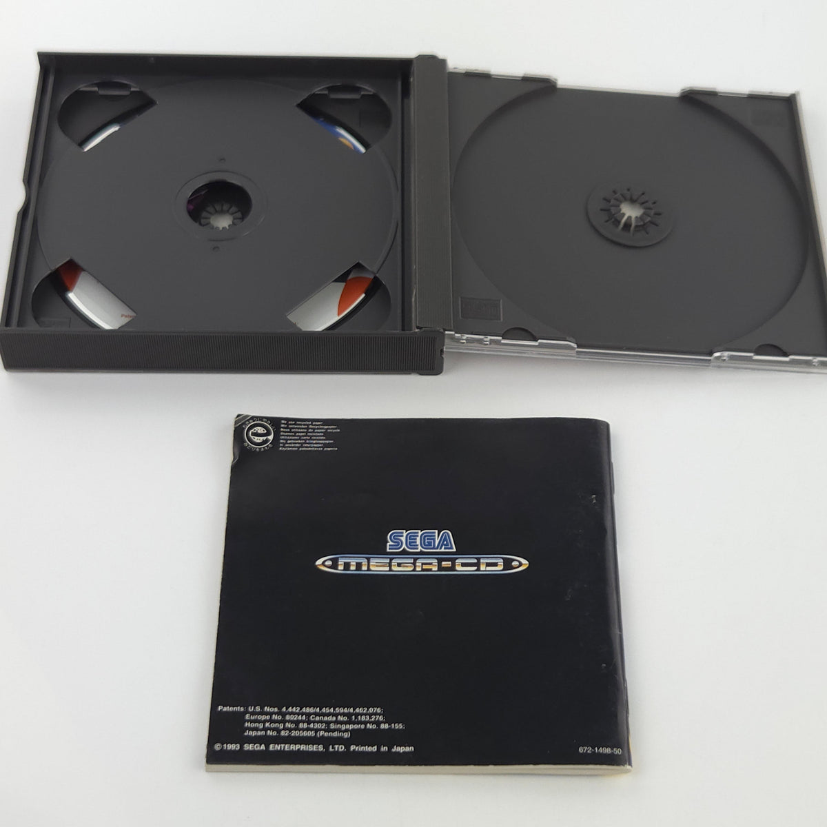 Sega Mega CD Spiel Sonic CD OVP PAL