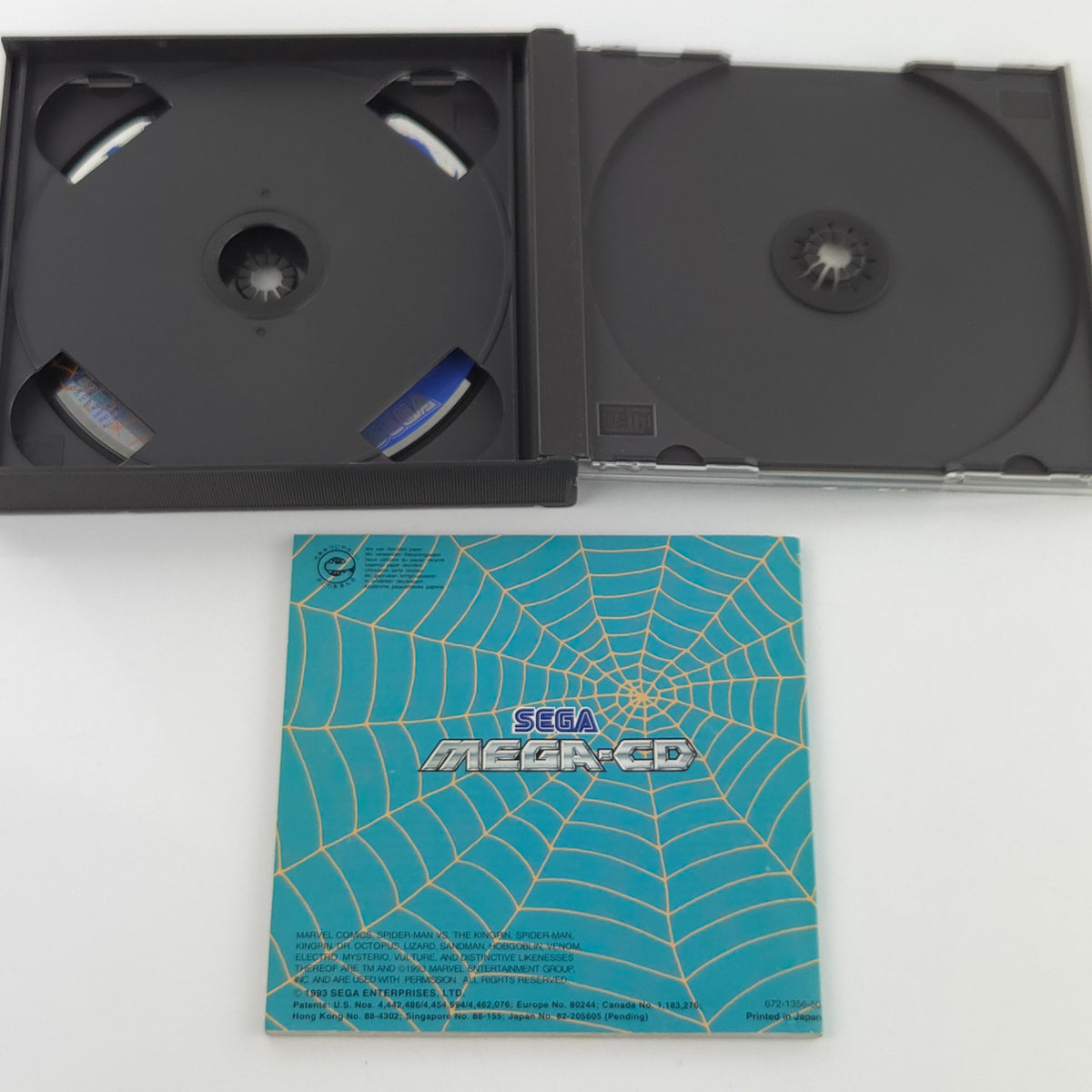 Sega Mega CD Spiel Spider Man Kingpin PAL EUR