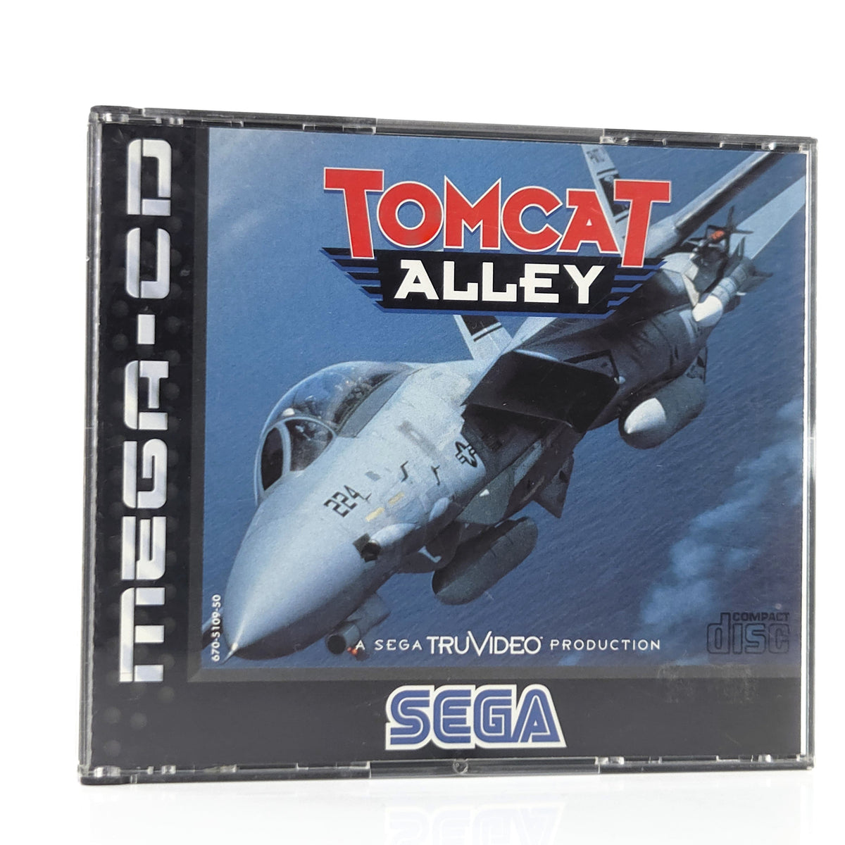 Sega Mega CD Spiel Tomcat Alley OVP PAL