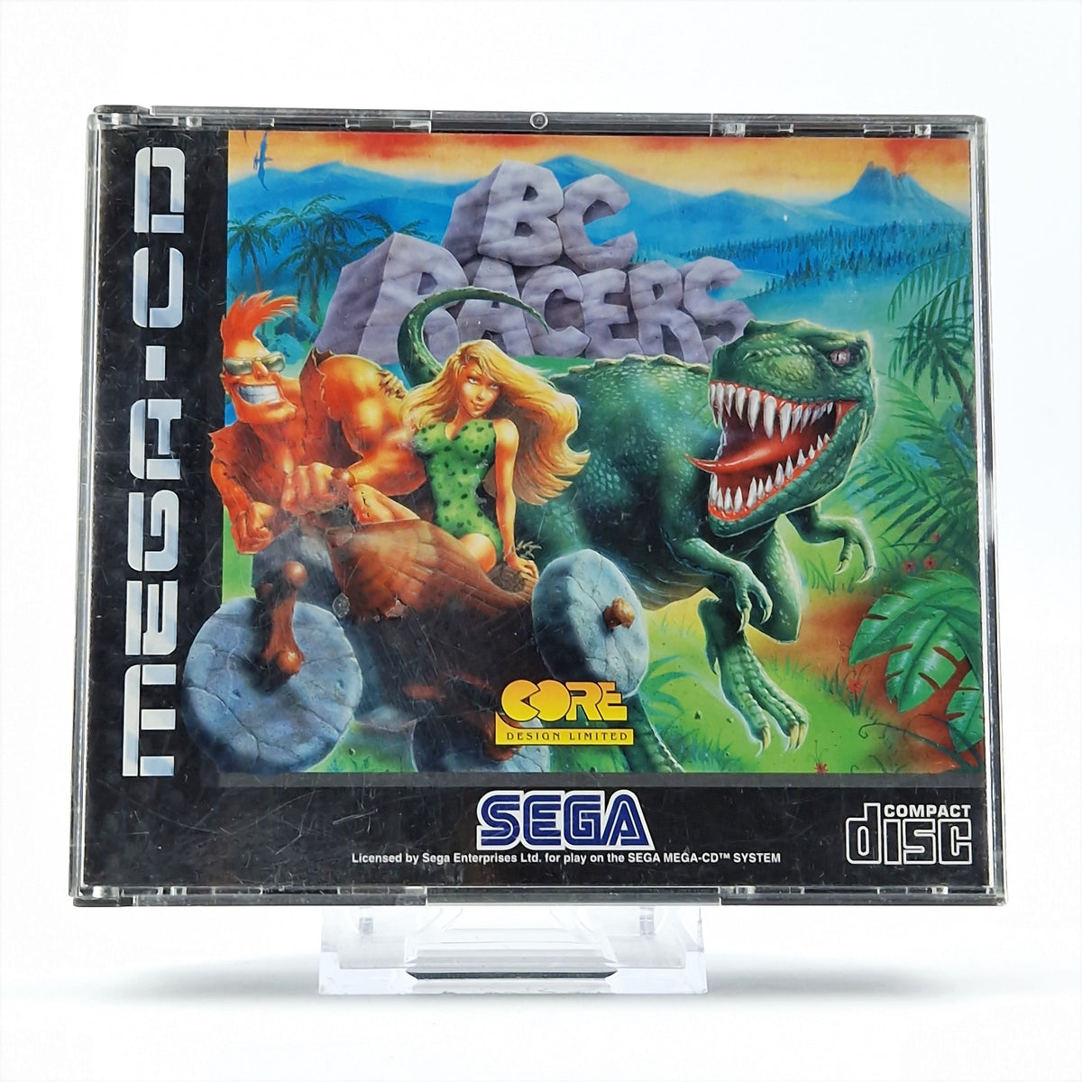 Sega Mega CD Spiel – BC Racers & Kids of Site (OVP)