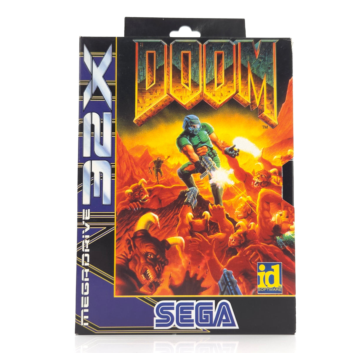 Sega Mega Drive 32X Spiel Doom MD 32BIT OVP PAL EUR