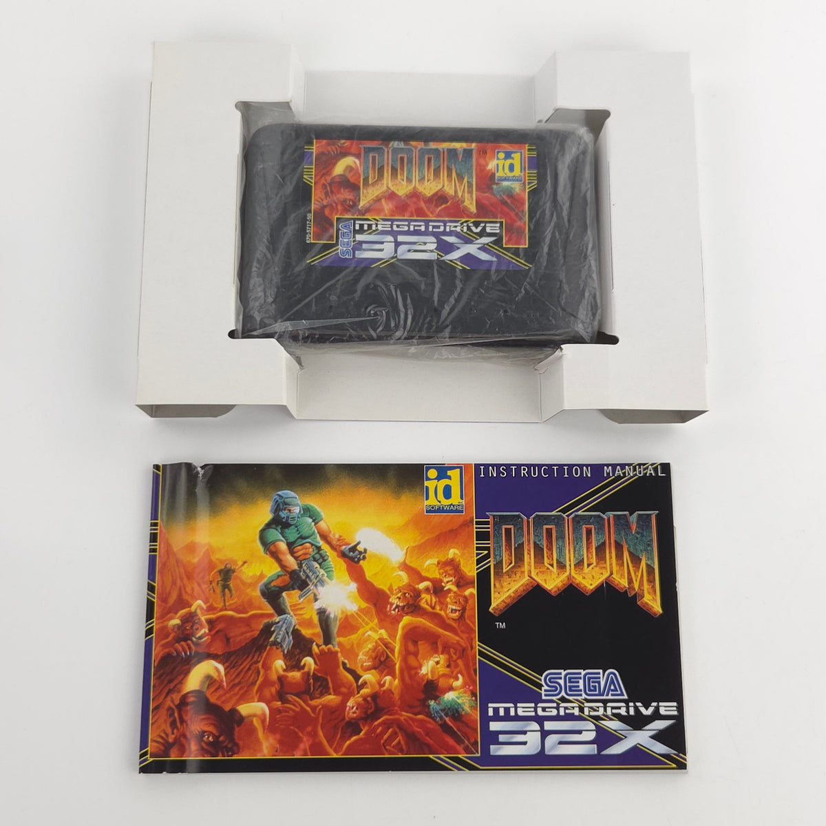 Sega Mega Drive 32X Spiel Doom MD 32BIT OVP PAL EUR