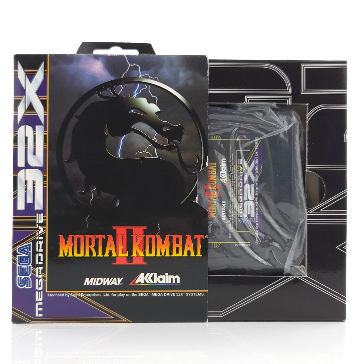 Sega Mega Drive 32X Spiel Mortal Kombat II MD OVP PAL