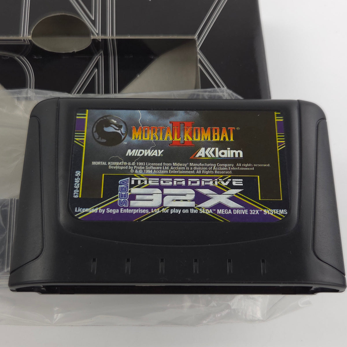Sega Mega Drive 32X Spiel Mortal Kombat II MD OVP PAL