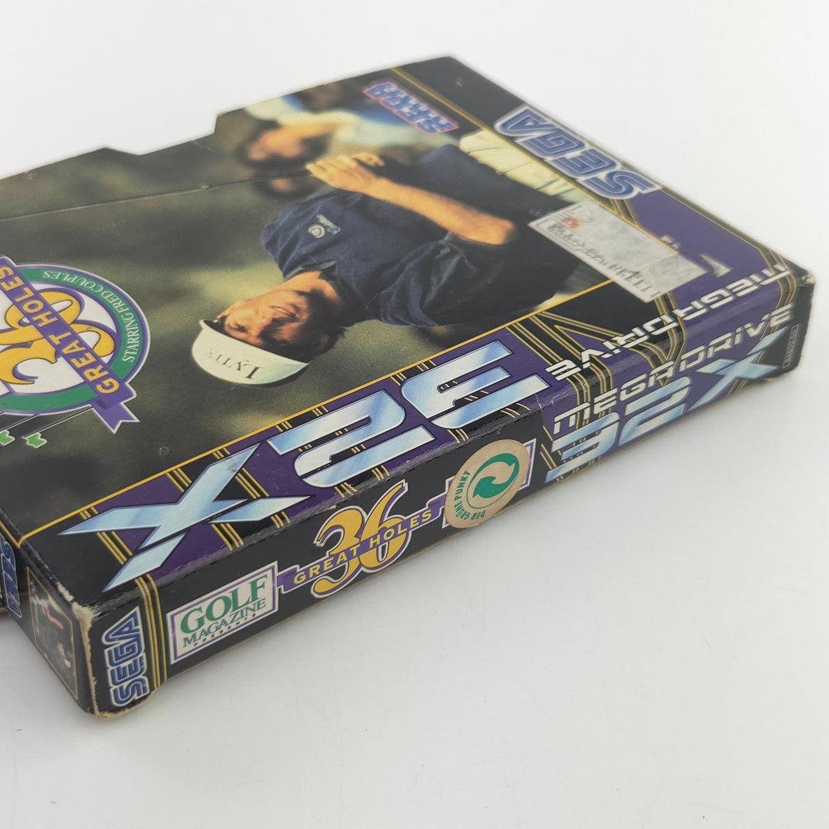 Sega Mega Drive 32X Spiel 36 Great Holes Golf MD OVP PAL