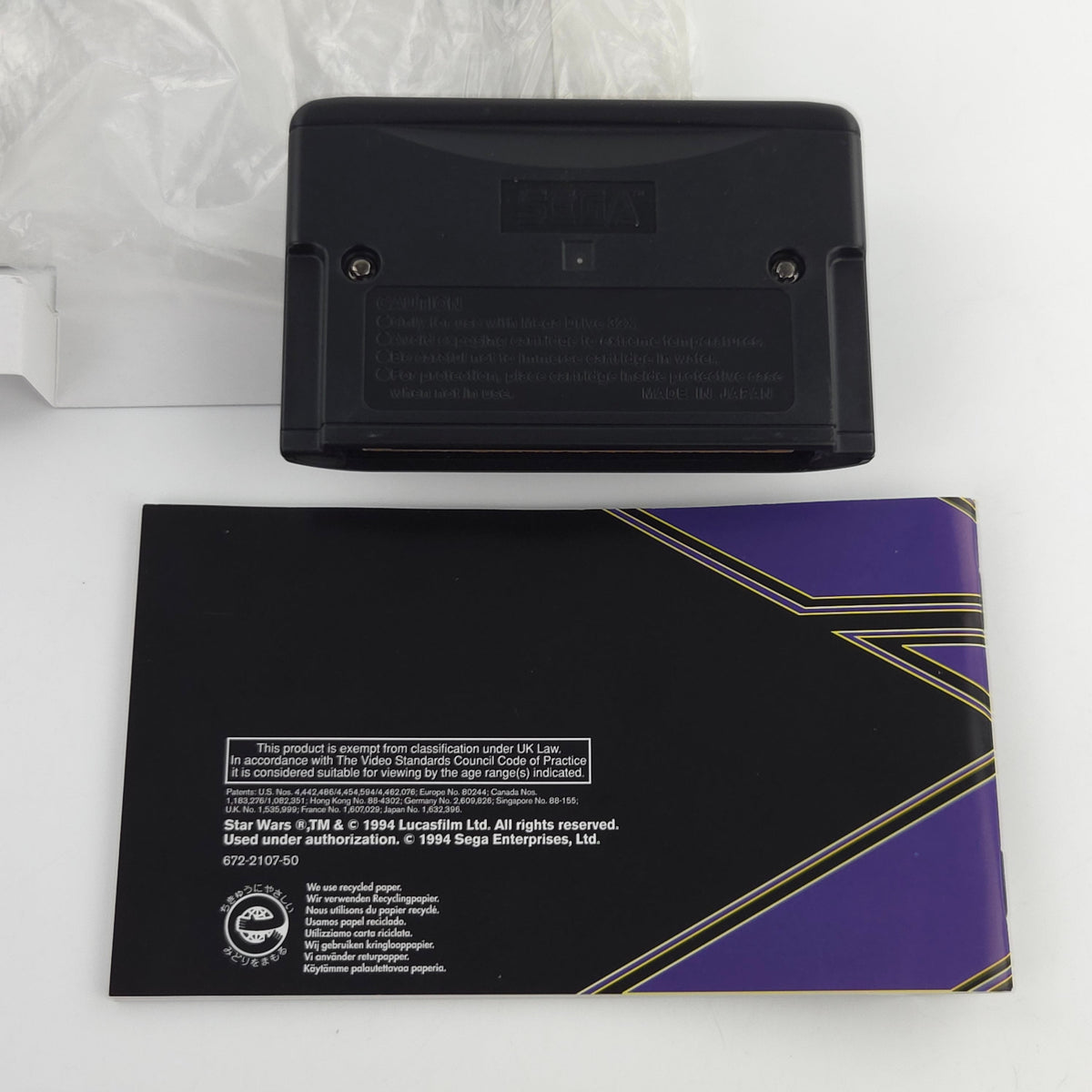 Sega Mega Drive 32X Spiel Star Wars Arcade MD OVP PAL
