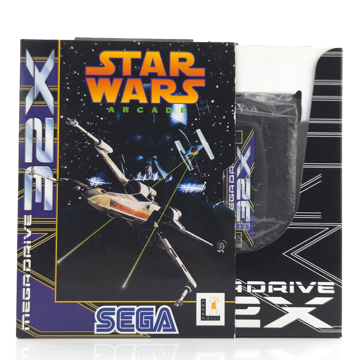 Sega Mega Drive 32X Spiel Star Wars Arcade MD OVP PAL