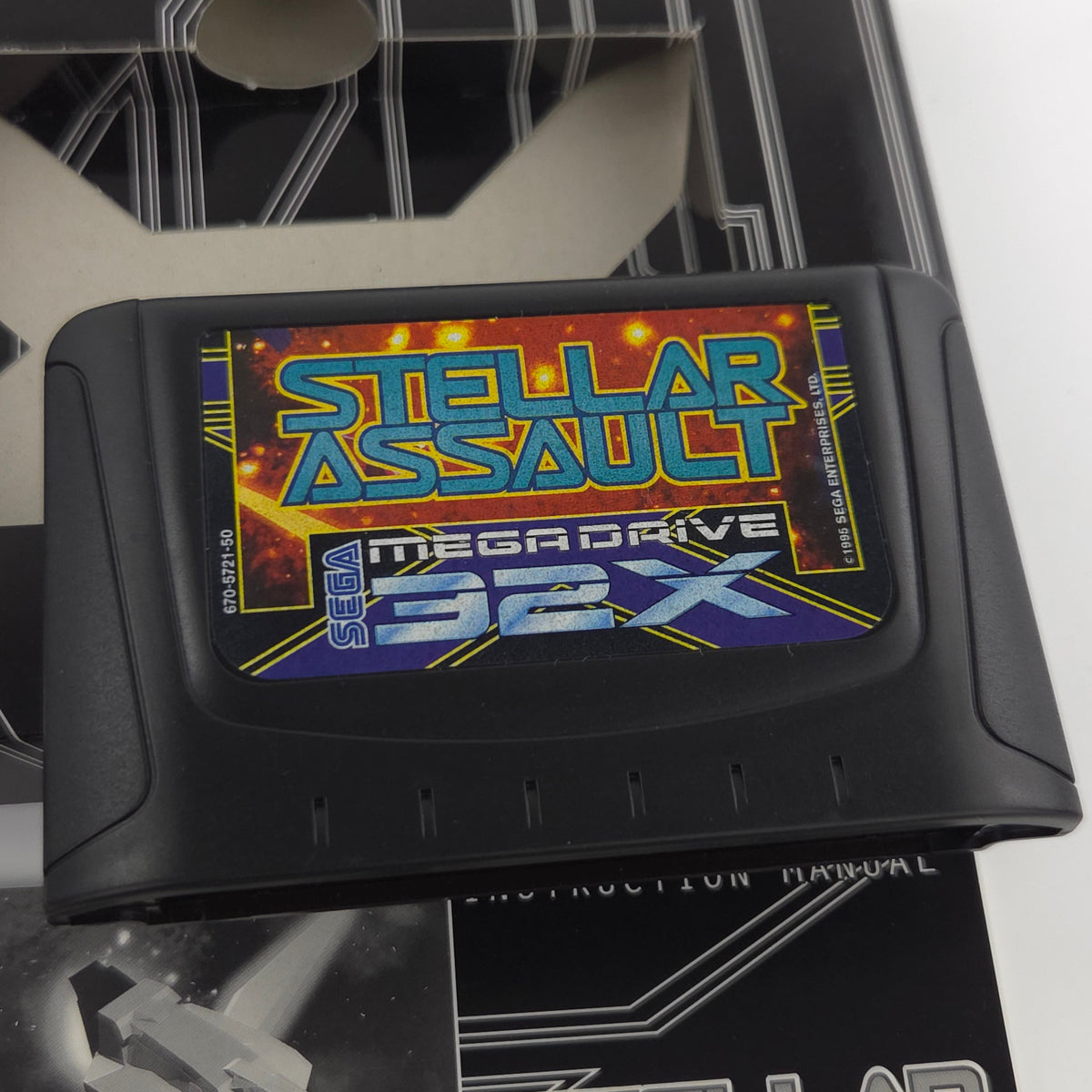 Sega Mega Drive 32X Spiel Stellar Assault MD OVP PAL EUR