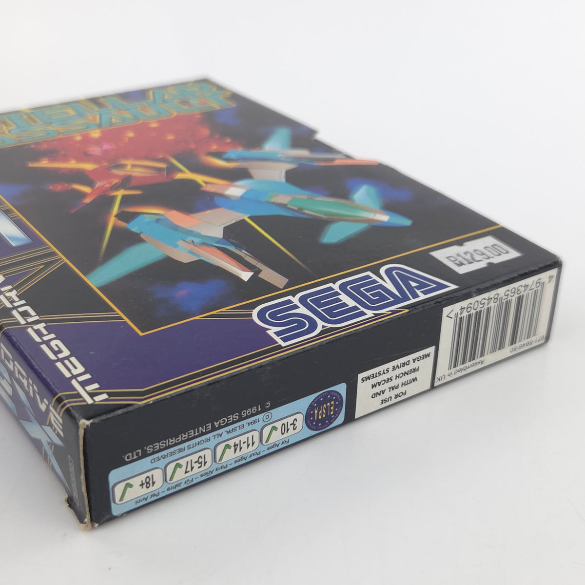 Sega Mega Drive 32X Spiel Stellar Assault MD OVP PAL EUR