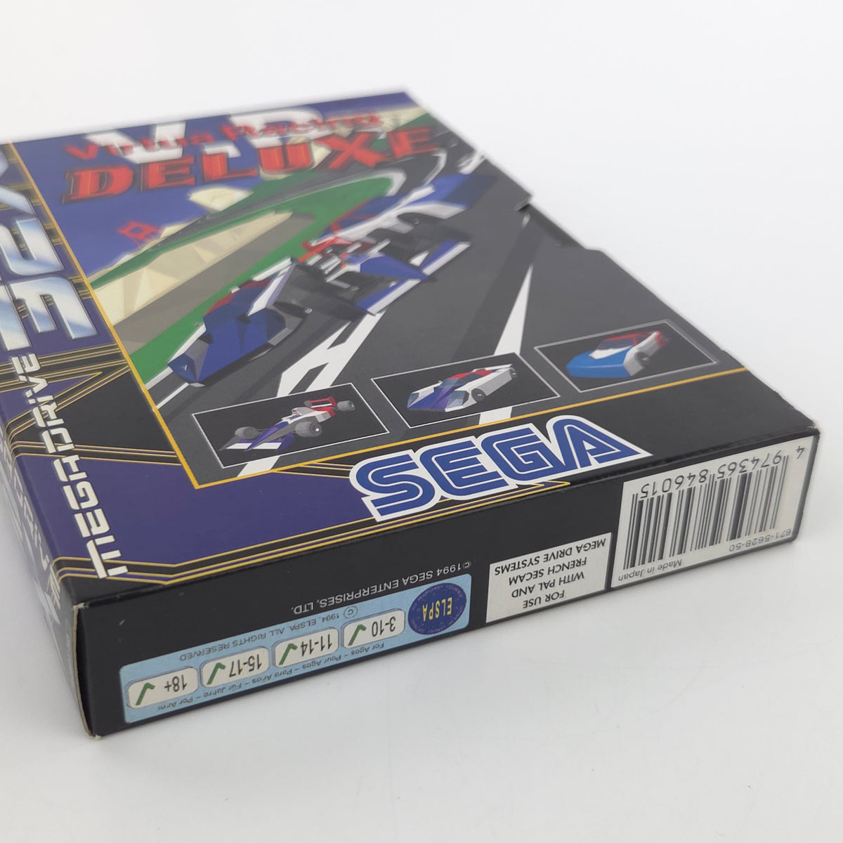 Sega Mega Drive 32X Spiel V.R. Virtua Racing Deluxe OVP PAL