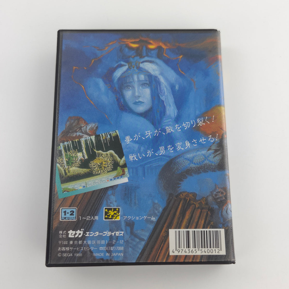 Sega Mega Drive Spiel Altered Beast MD NTSC-J Japan OVP