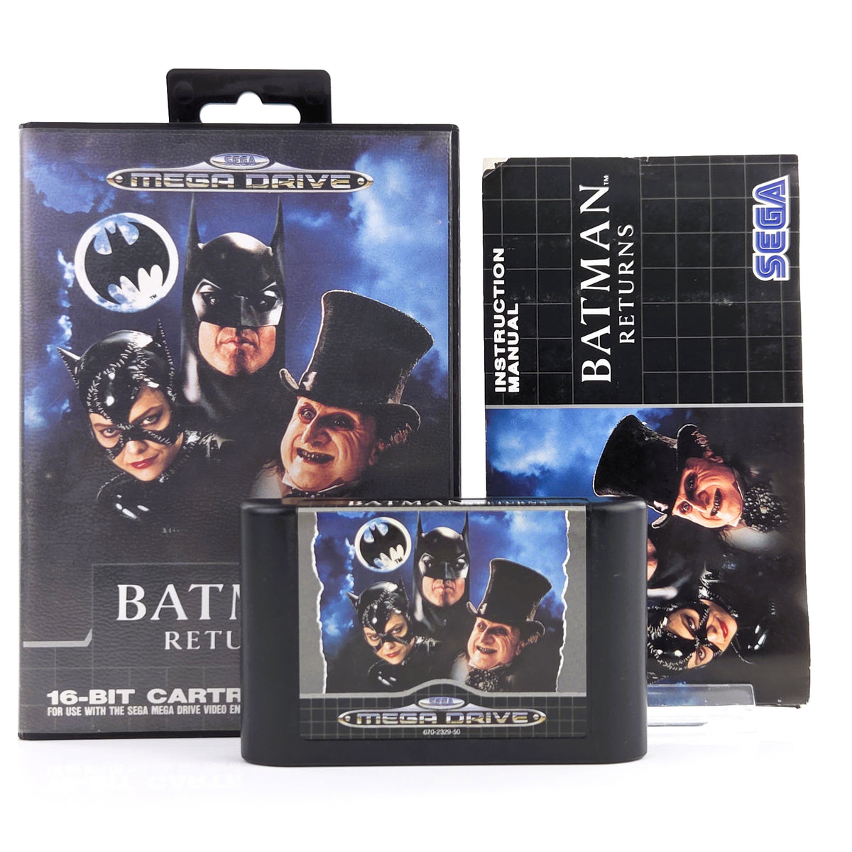 Sega Mega Drive Spiel Batman Returns MD OVP PAL EUR