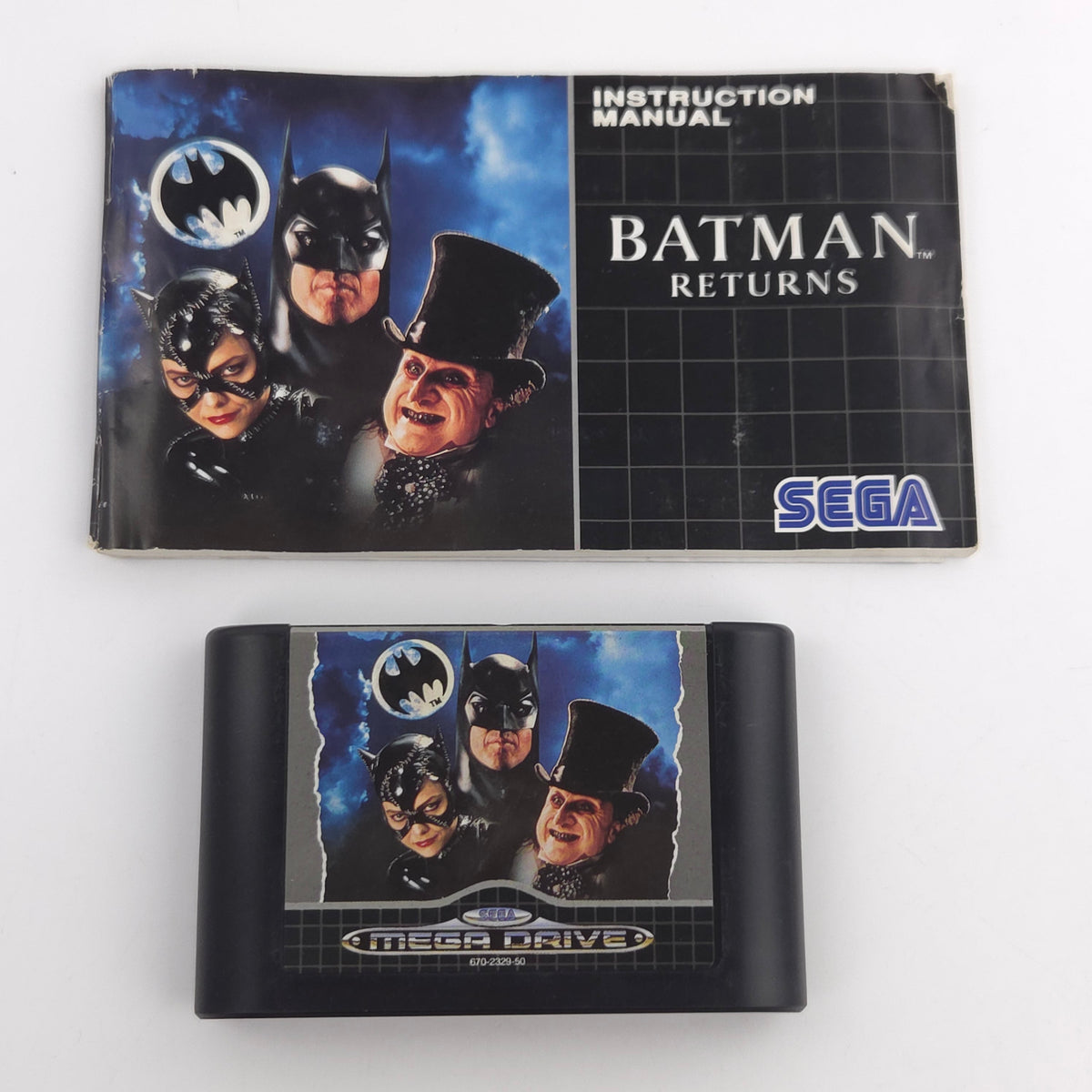 Sega Mega Drive Spiel Batman Returns MD OVP PAL EUR