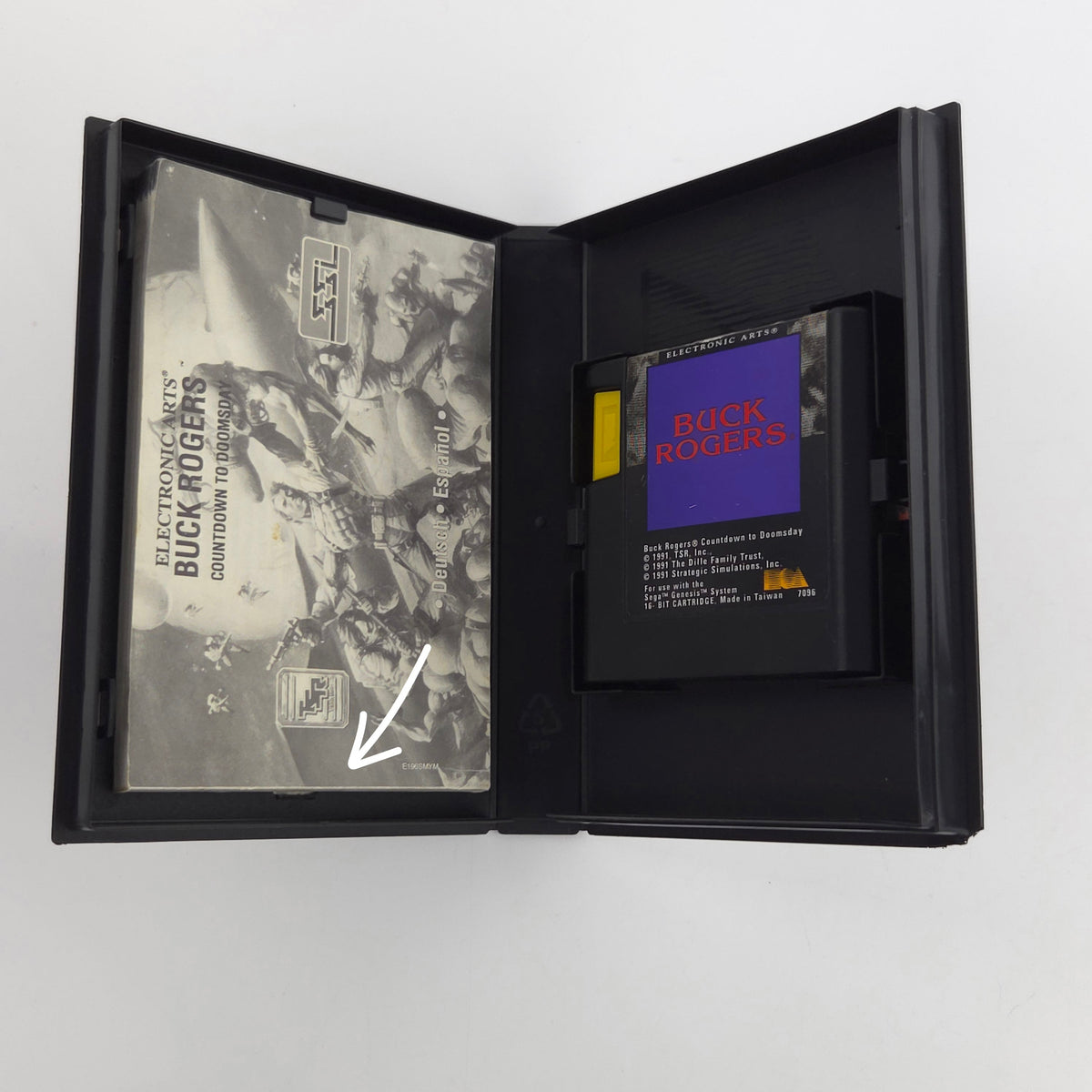 Mega Drive Spiel Buck Rogers Countdown Doomsday OVP PAL
