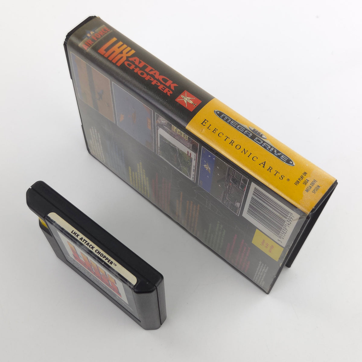 Sega Mega Drive: EA Air Force LHX Attack Chopper - Modul Anleitung OVP (PAL EUR)