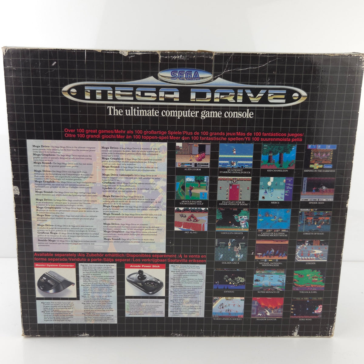 Sega Mega Drive Konsole OVP PAL gebraucht