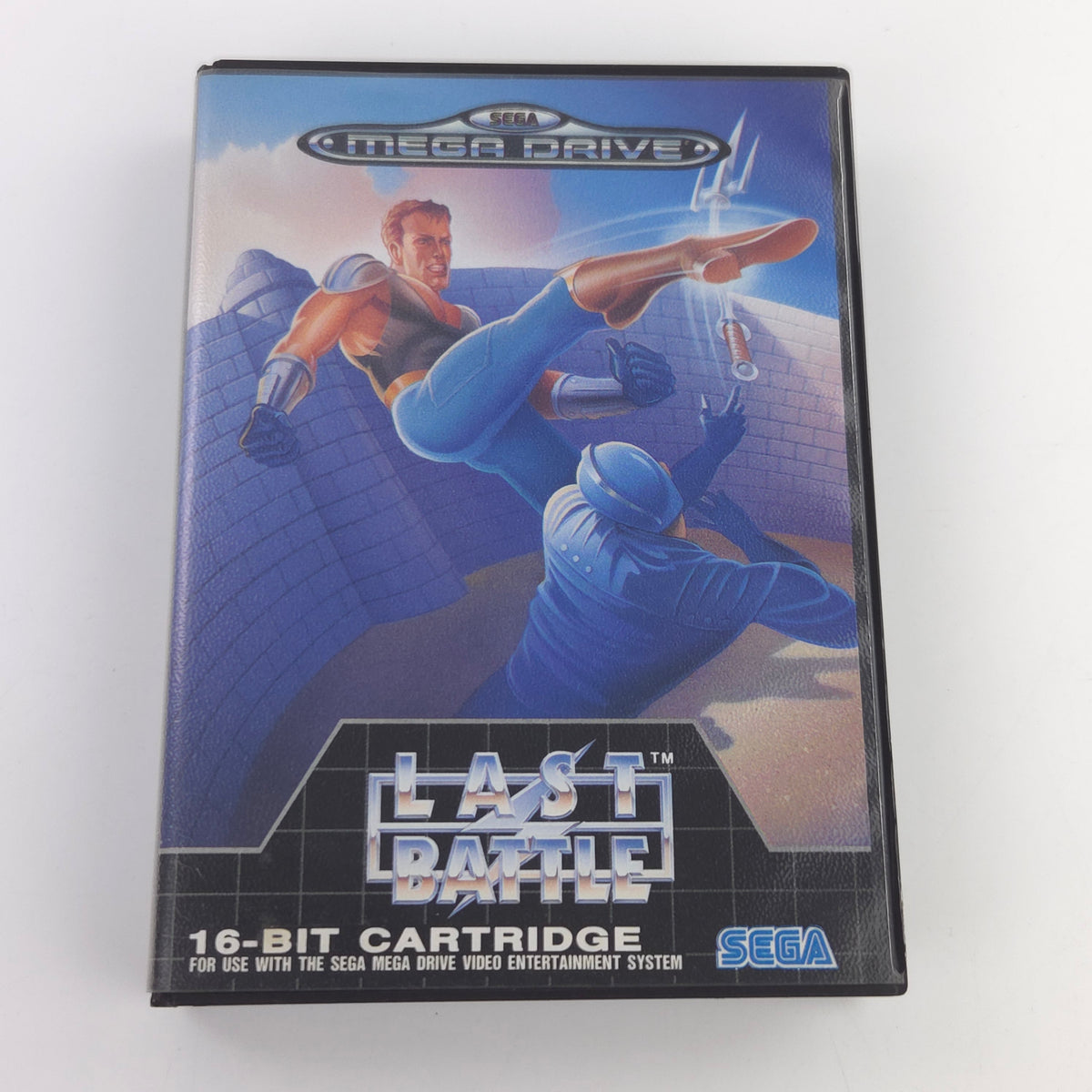 Sega Mega Drive Spiel Last Battle Modul Anleitung OVP PAL
