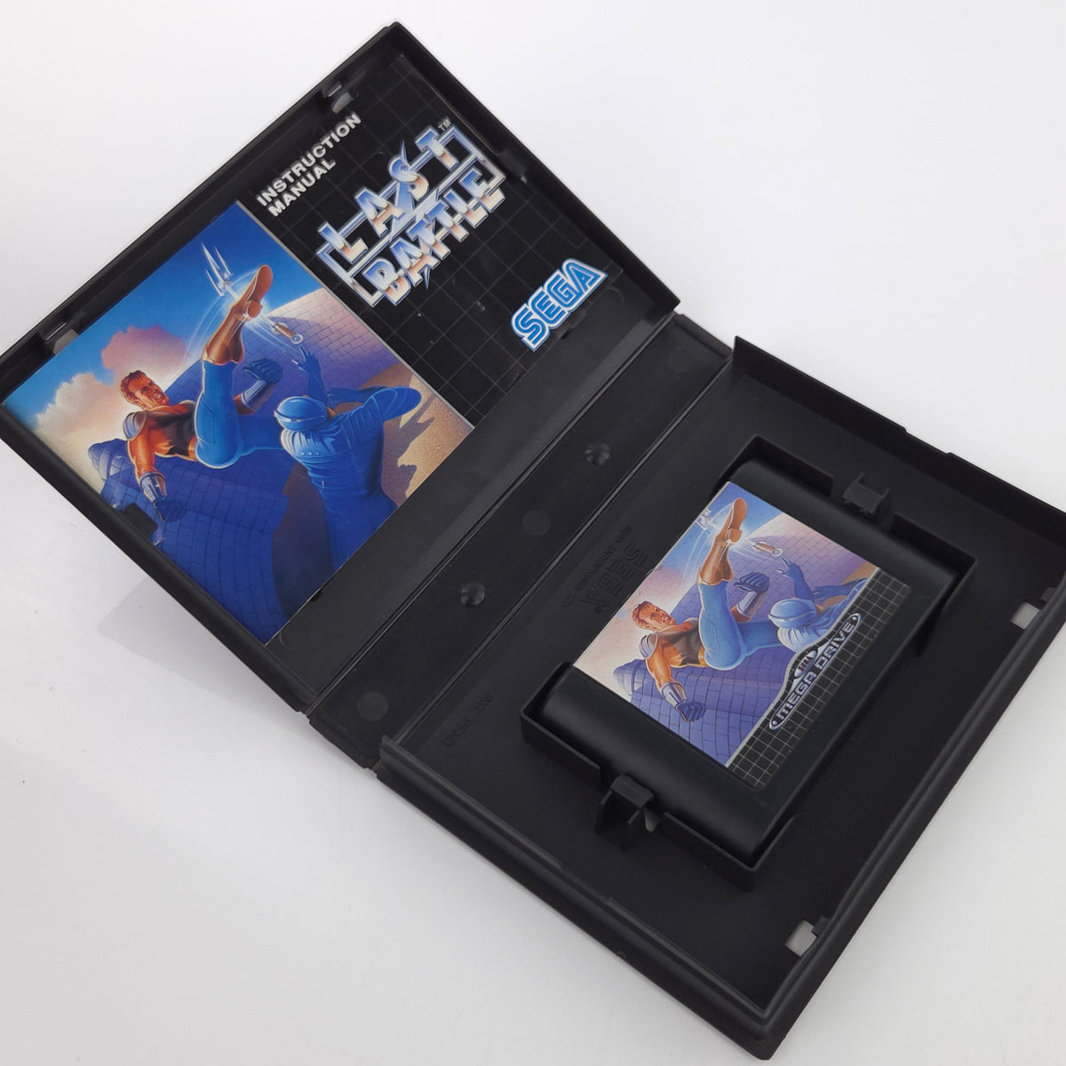 Sega Mega Drive Spiel Last Battle Modul Anleitung OVP PAL