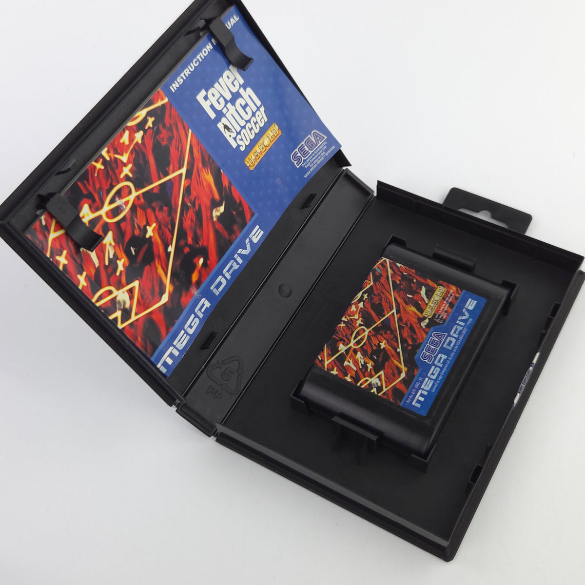 Sega Mega Drive Spiel Mario Basler Fever Pitch OVP PAL