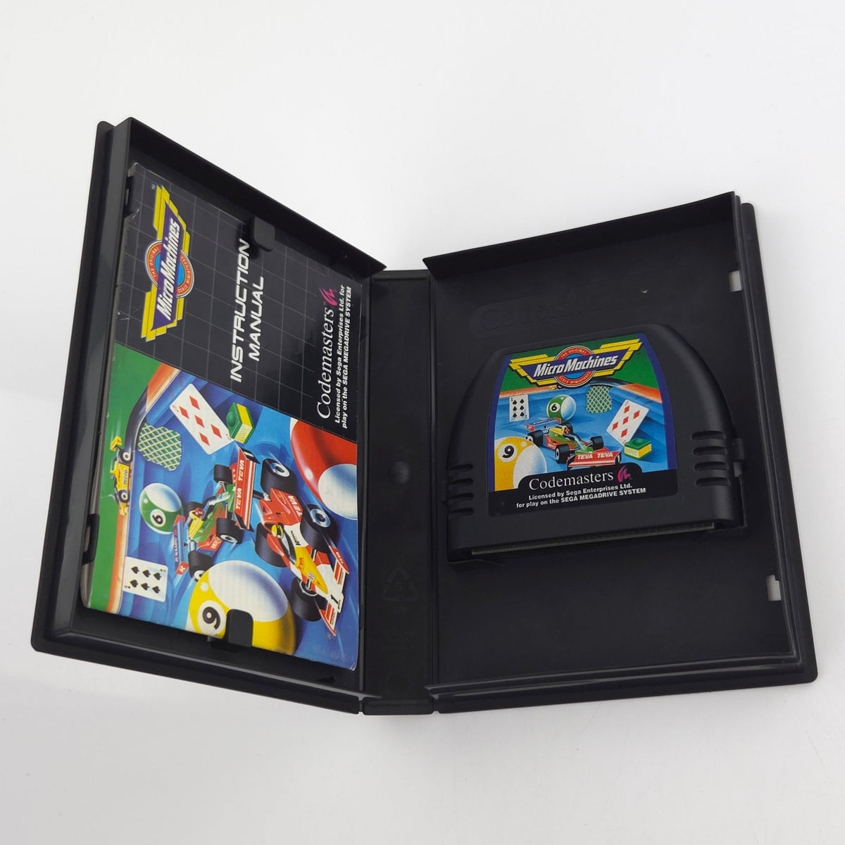 Mega Drive Spiel Micro Machines OVP PAL Codemasters