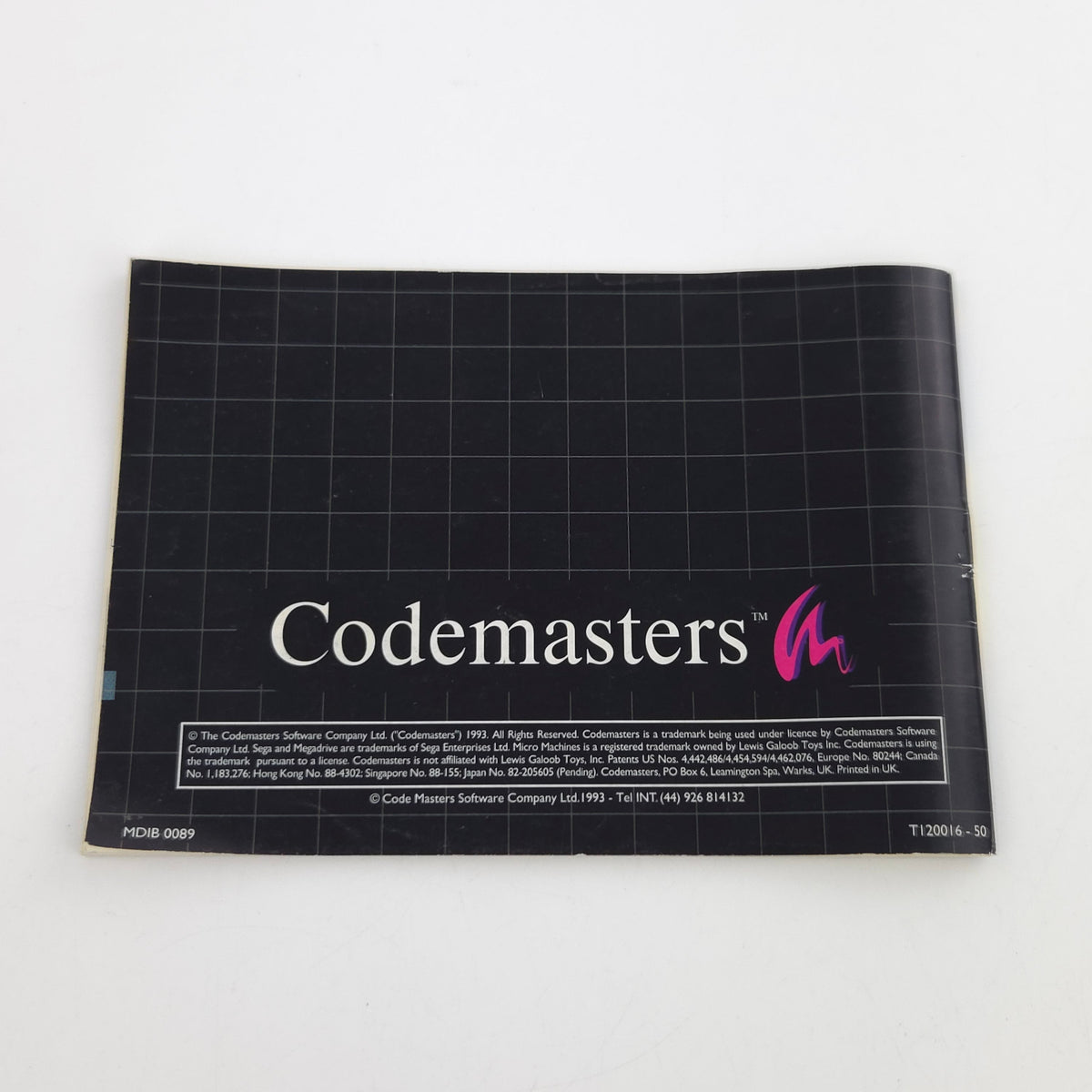 Mega Drive Spiel Micro Machines OVP PAL Codemasters