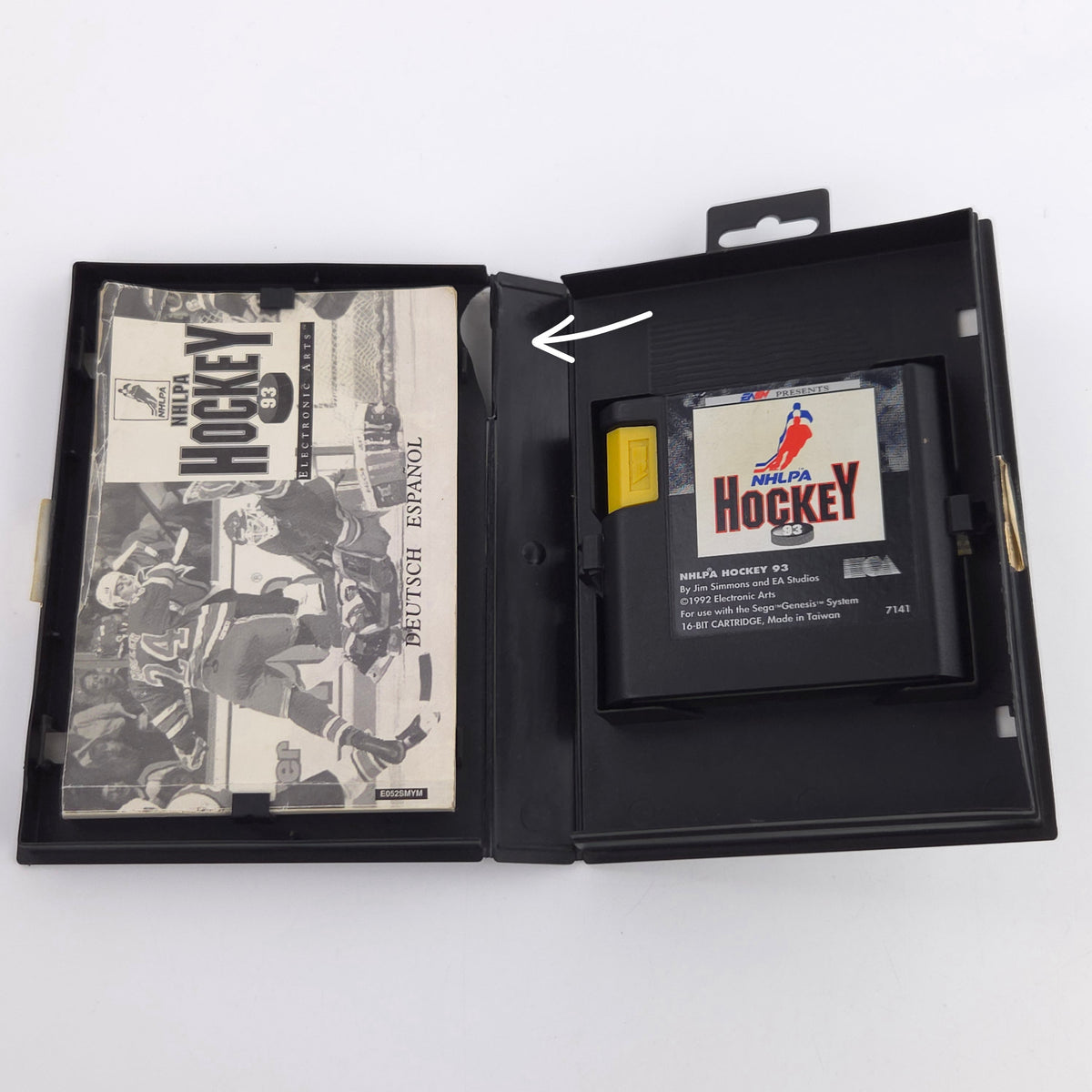 Sega Mega Drive Spiel NHLPA Hockey 93 MD Modul OVP PAL