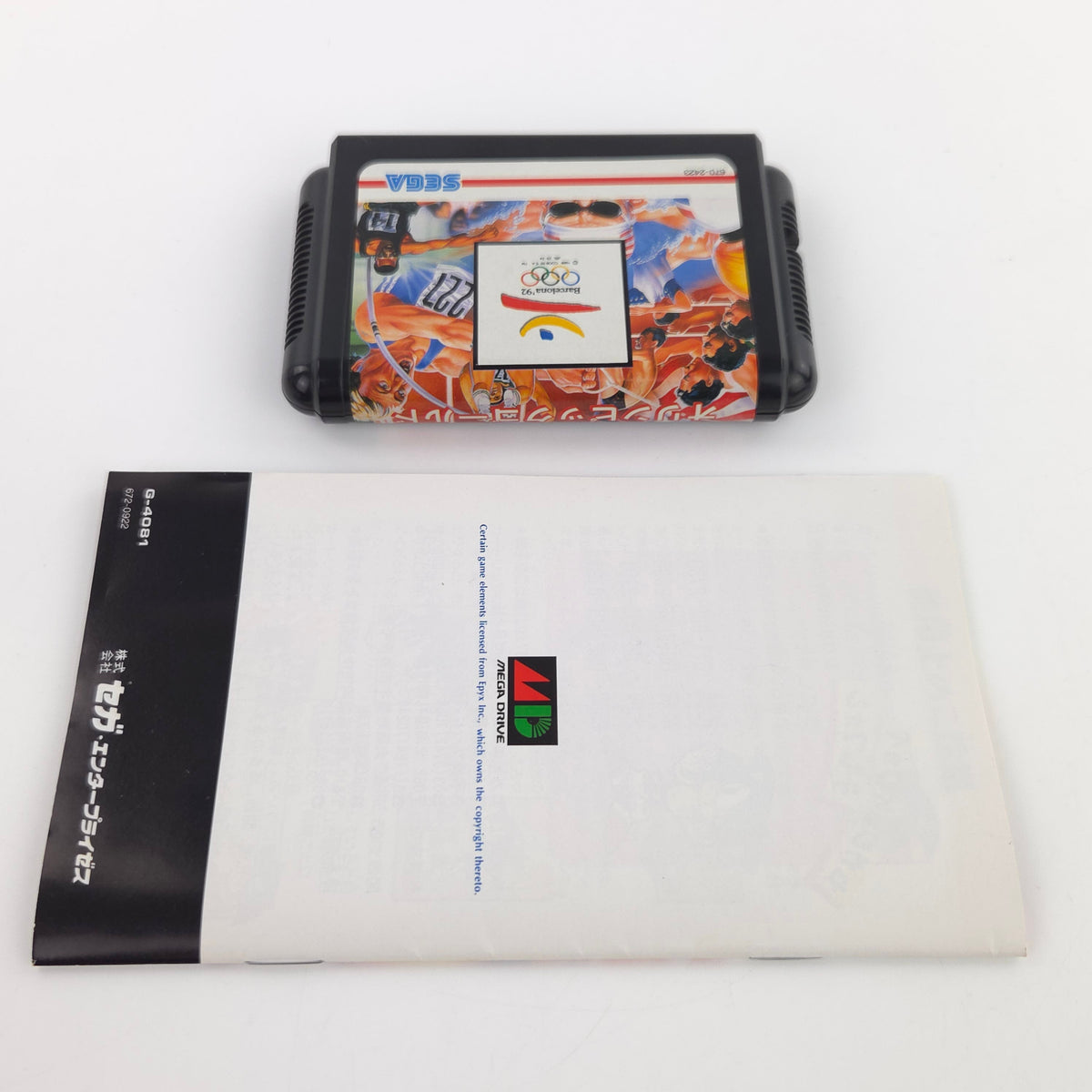 Sega Mega Drive Spiel Olympic Gold MD NTSC-J Japan OVP