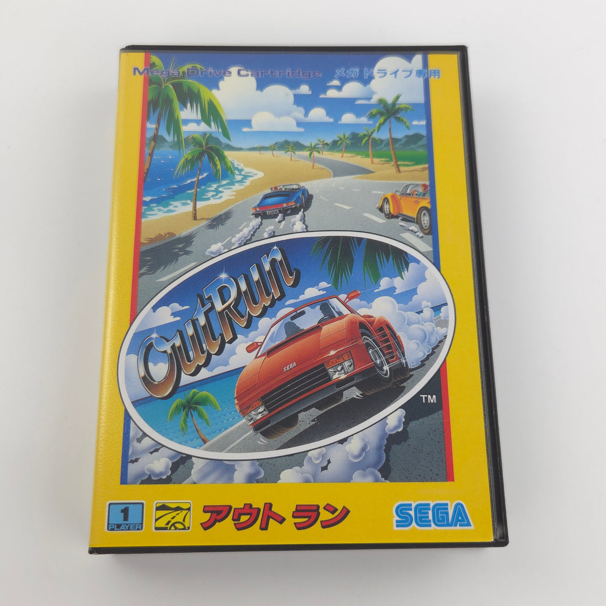 Sega Mega Drive Spiel Out Run MD NTSC-J Japan OVP Sehr gut