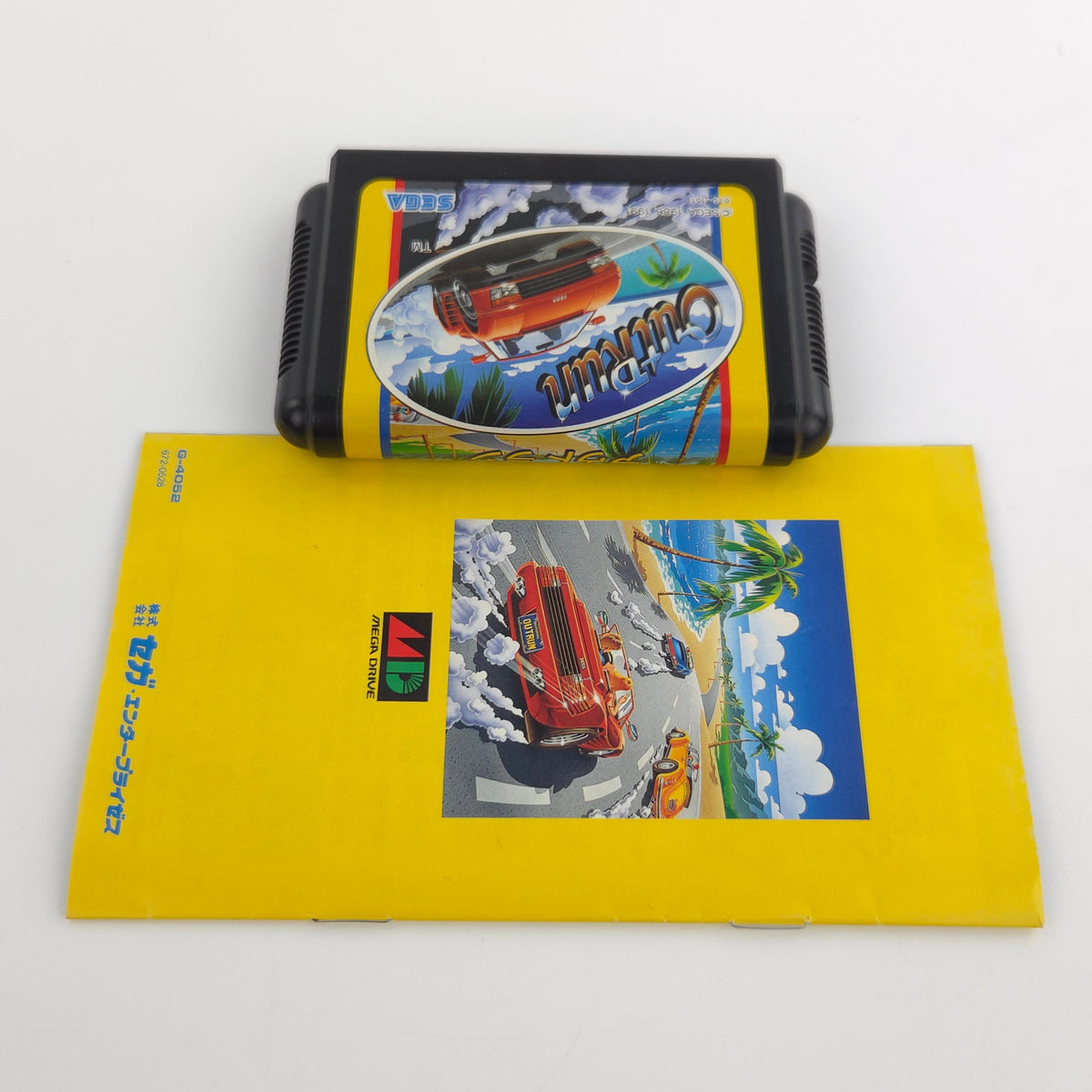Sega Mega Drive Spiel Out Run MD NTSC-J Japan OVP Sehr gut