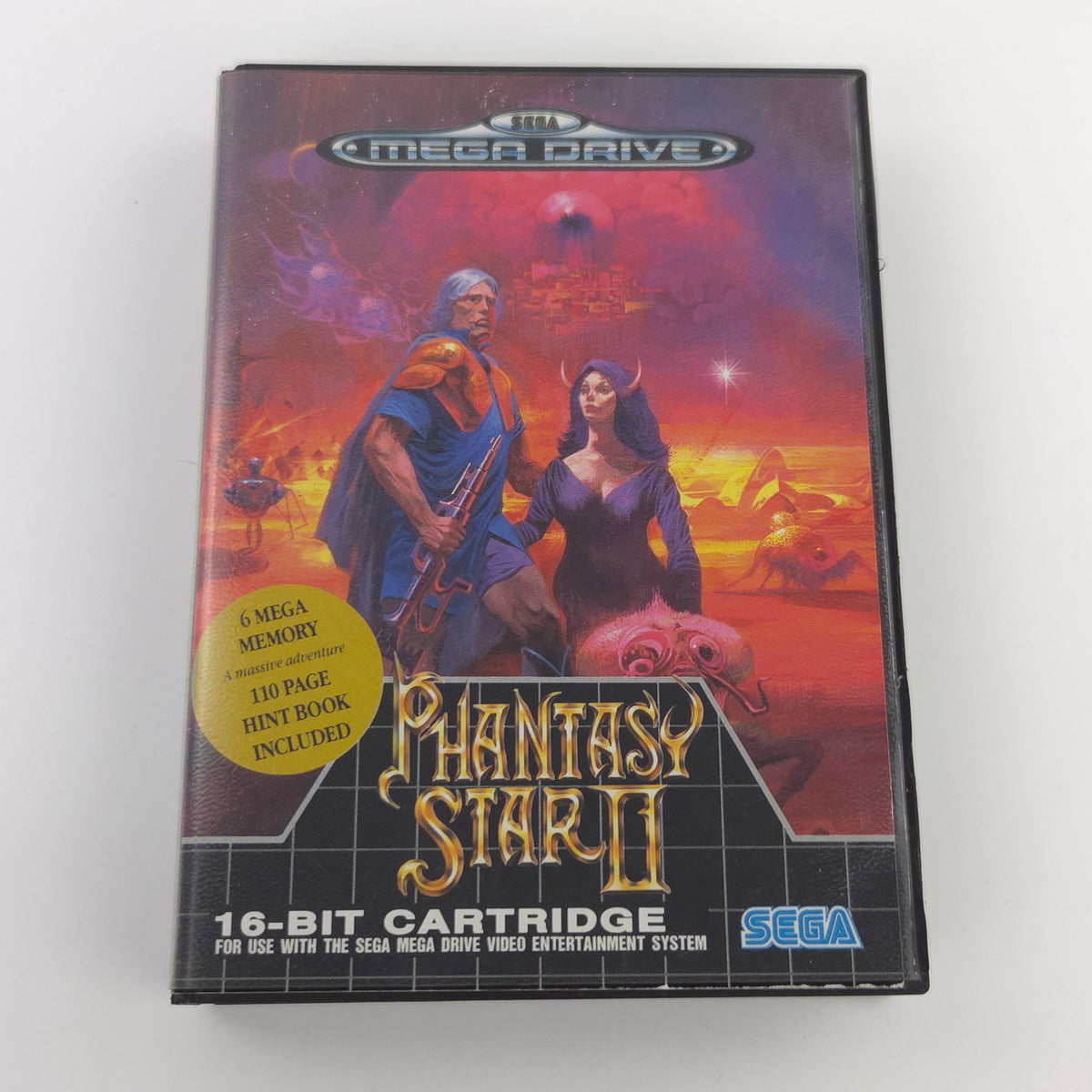 Mega Drive Spiel Phantasy Star II Hint Book OVP PAL
