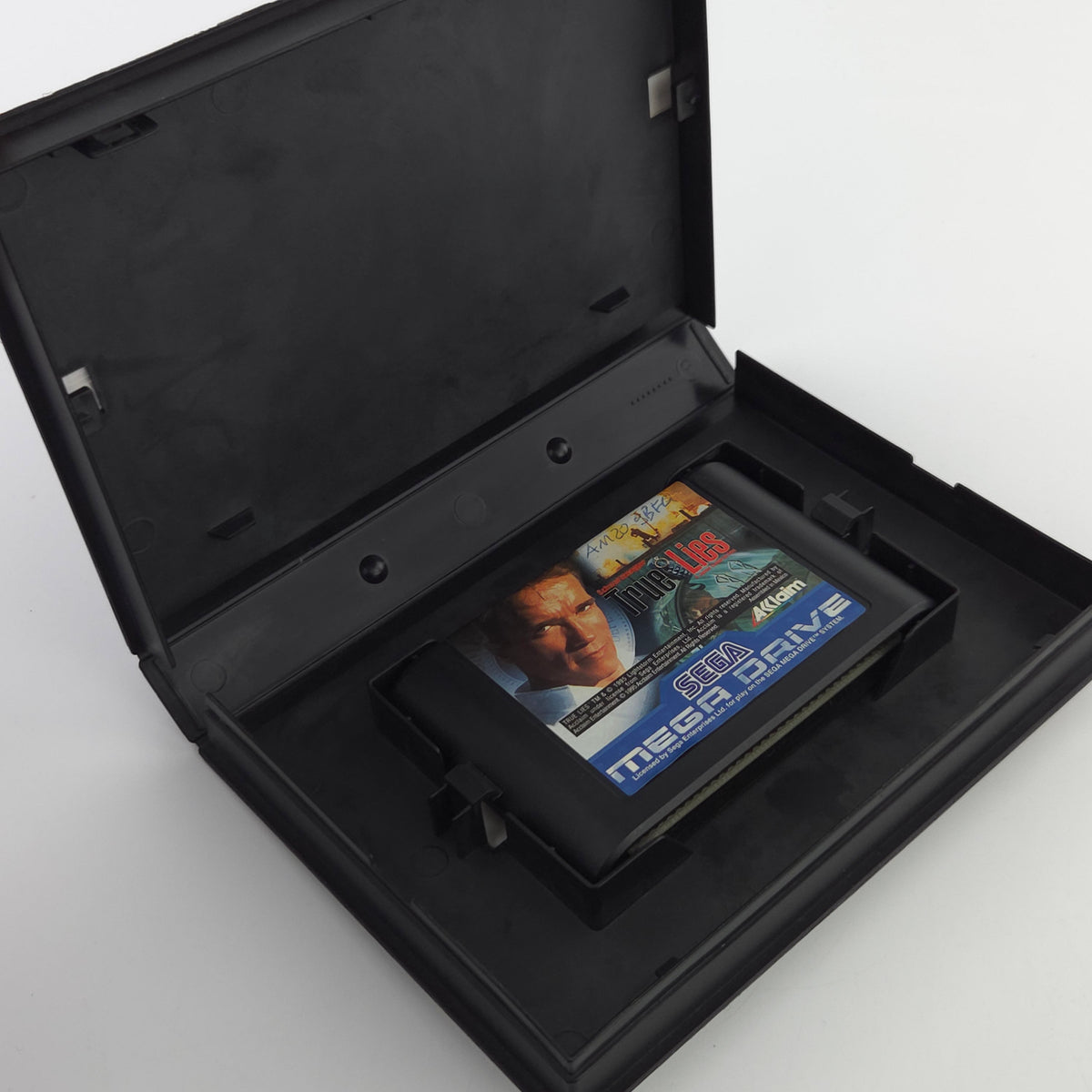 Mega Drive Spiel True Lies Modul OVP PAL EUR Gut