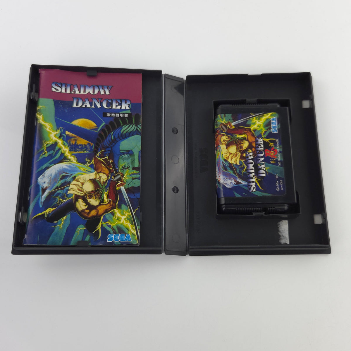 Sega Mega Drive Spiel Shadow Dancer Shinobi MD OVP NTSC-J