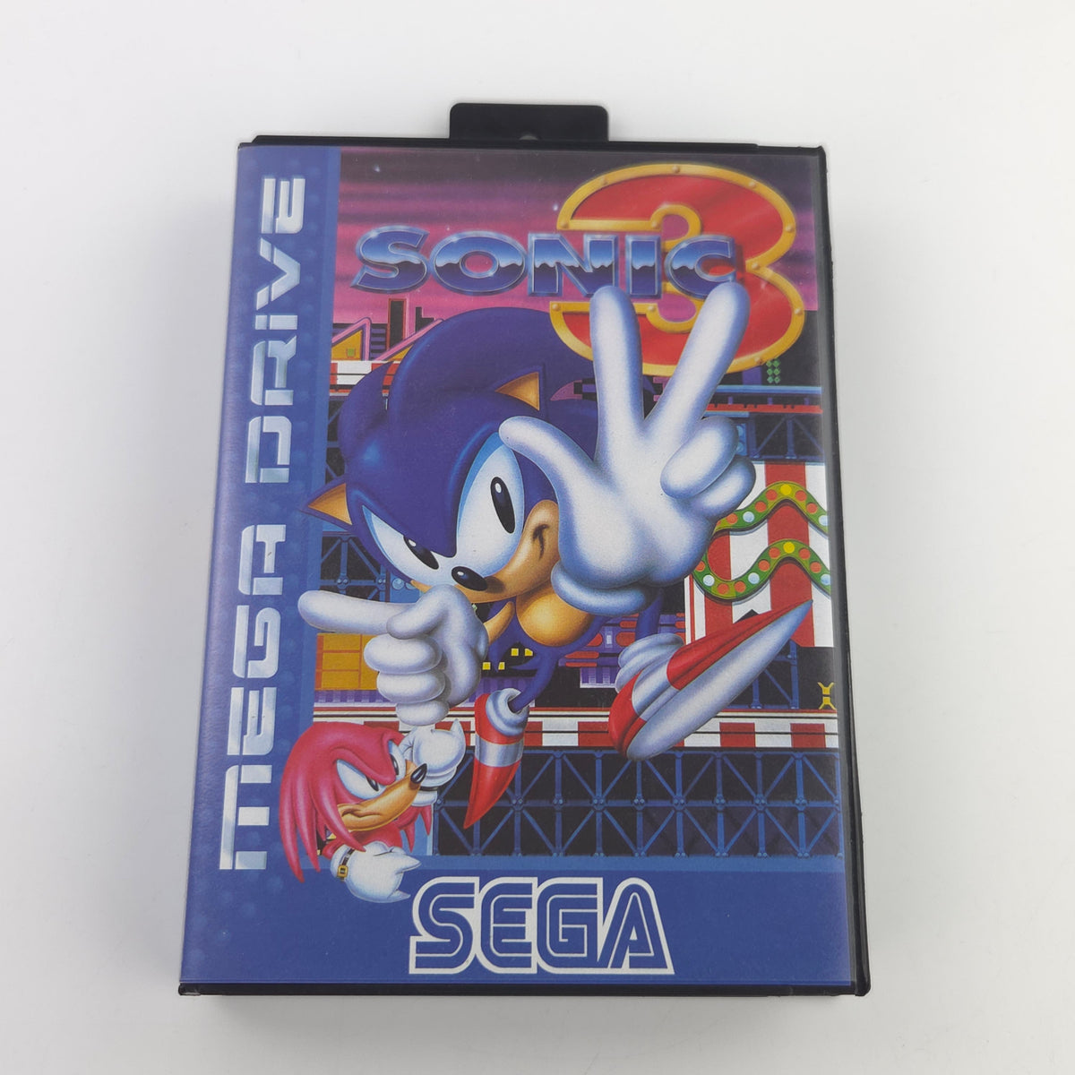Sega Mega Drive Spiel Sonic 3 Modul Anleitung OVP PAL EUR