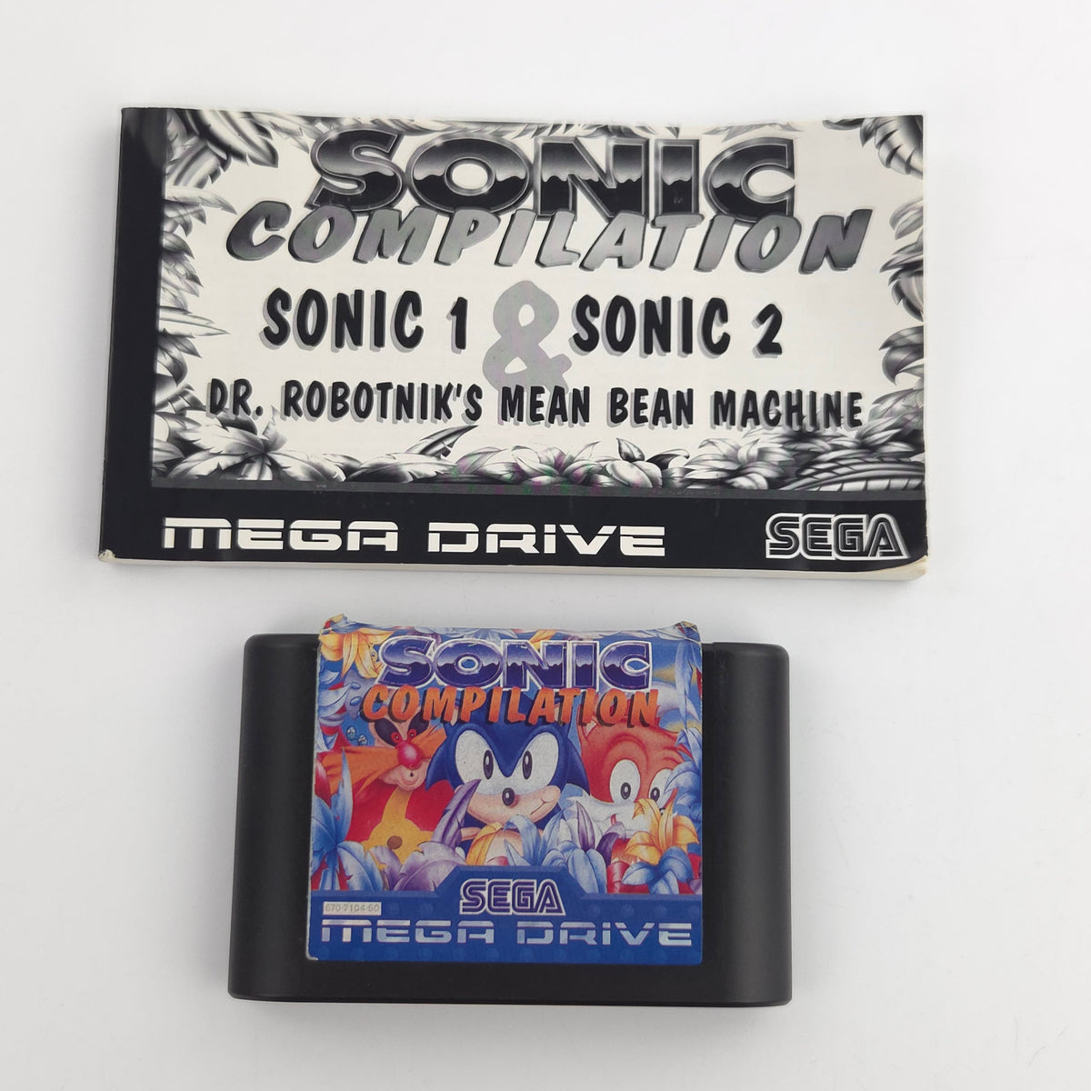 Sega Mega Drive Spiel Sonic Compilation MD OVP PAL EUR