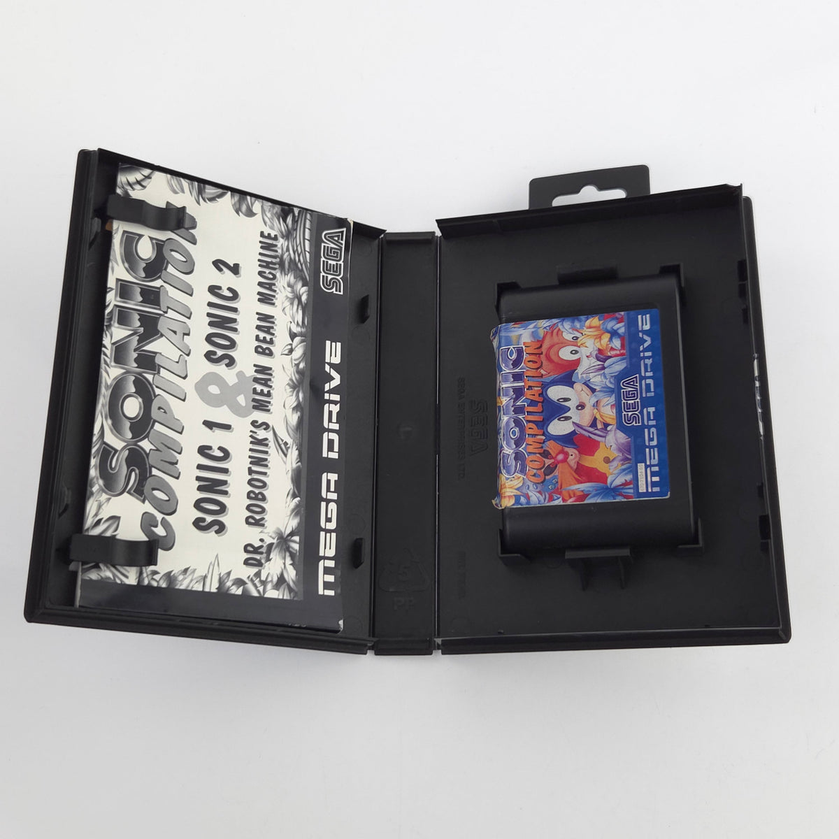Sega Mega Drive Spiel Sonic Compilation MD OVP PAL EUR