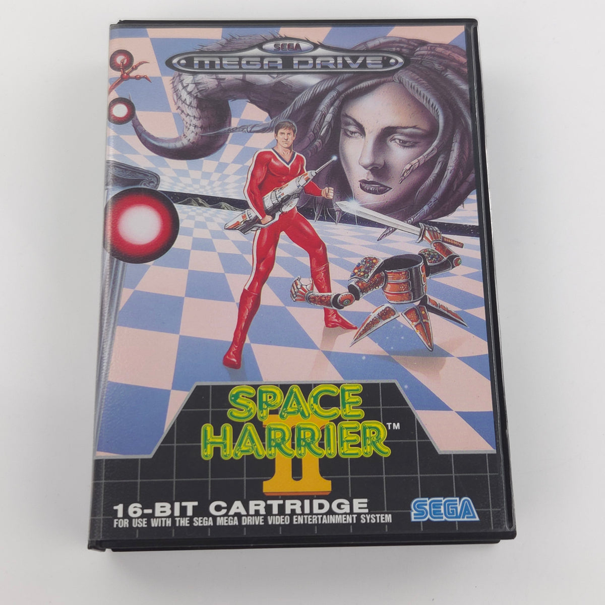 Sega Mega Drive Spiel Space Harrier II MD Cartridge OVP