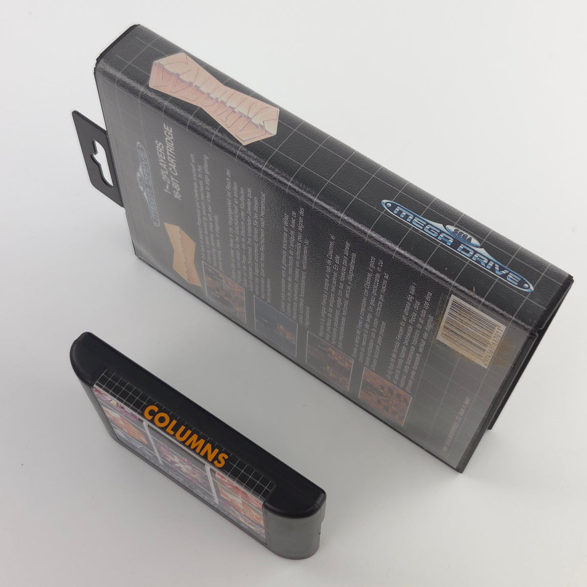 Sega Mega Drive Spiel: Columns - 16-Bit Cartridge Modul Anleitung OVP (PAL EUR)