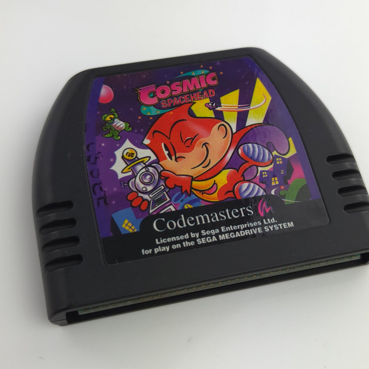 Sega Mega Drive Spiel – Cosmic Spacehead OVP PAL MD
